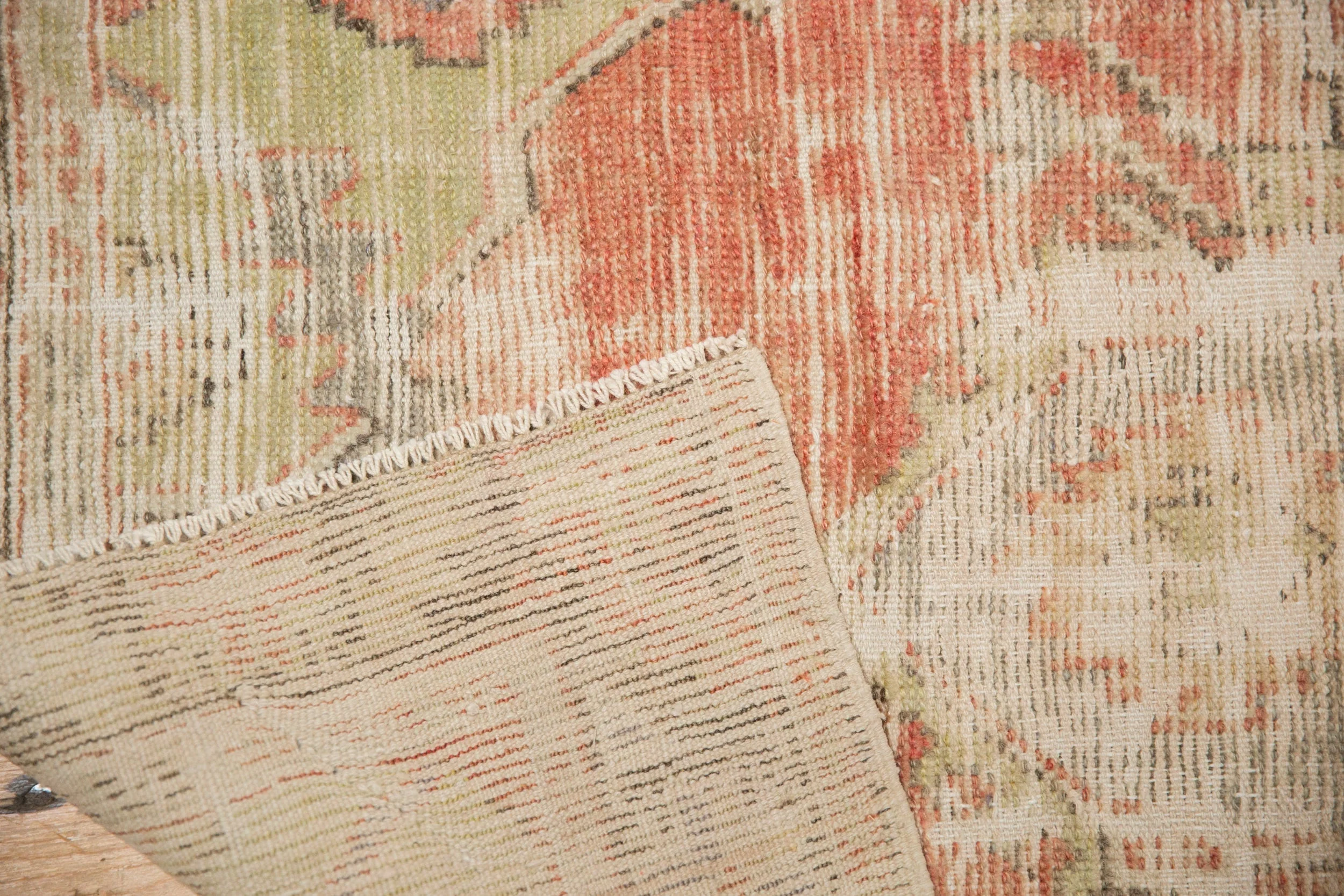 2.5x4.5 Vintage Distressed Oushak Rug - Image 8