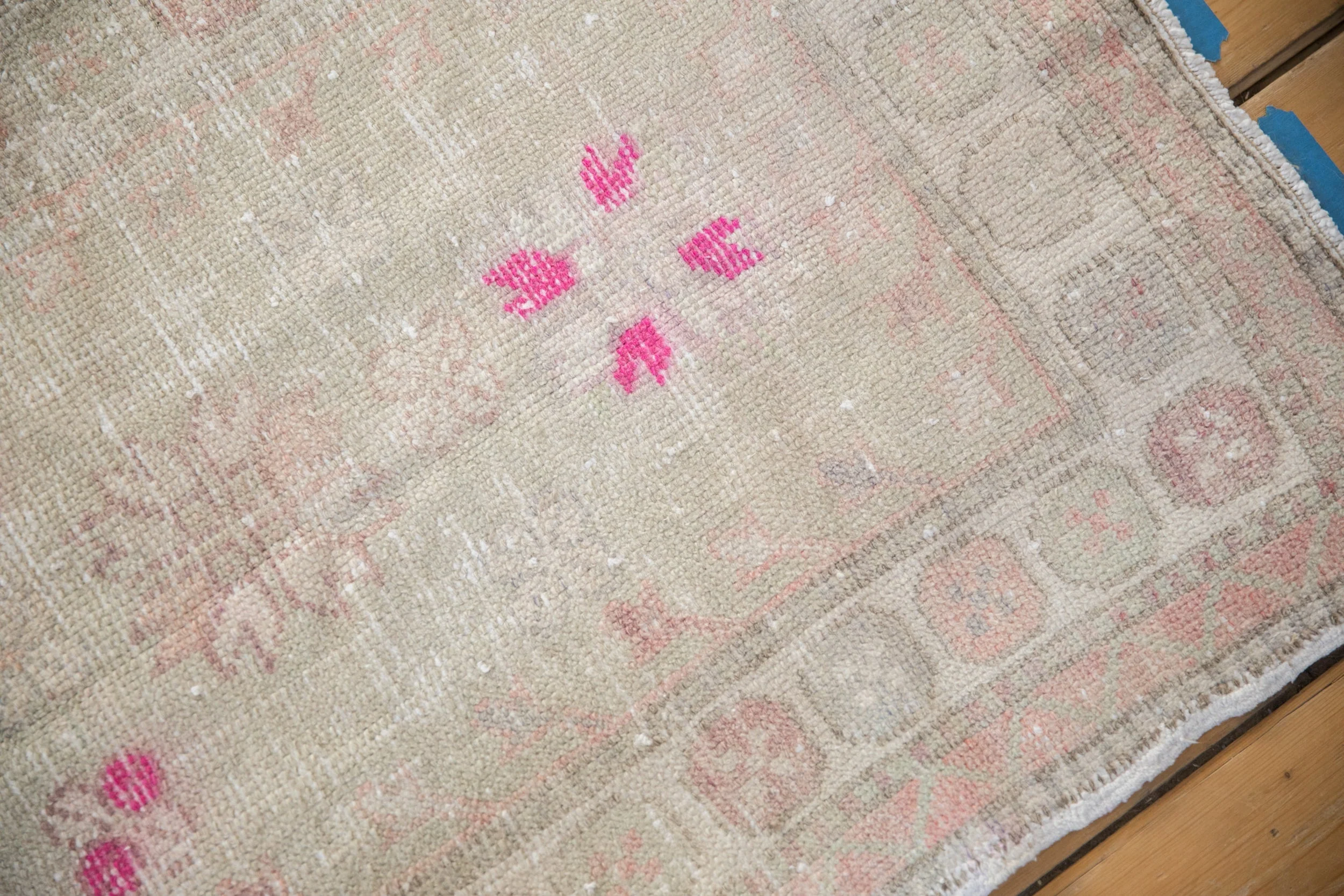 2.5x4.5 Vintage Distressed Oushak Rug - Image 3