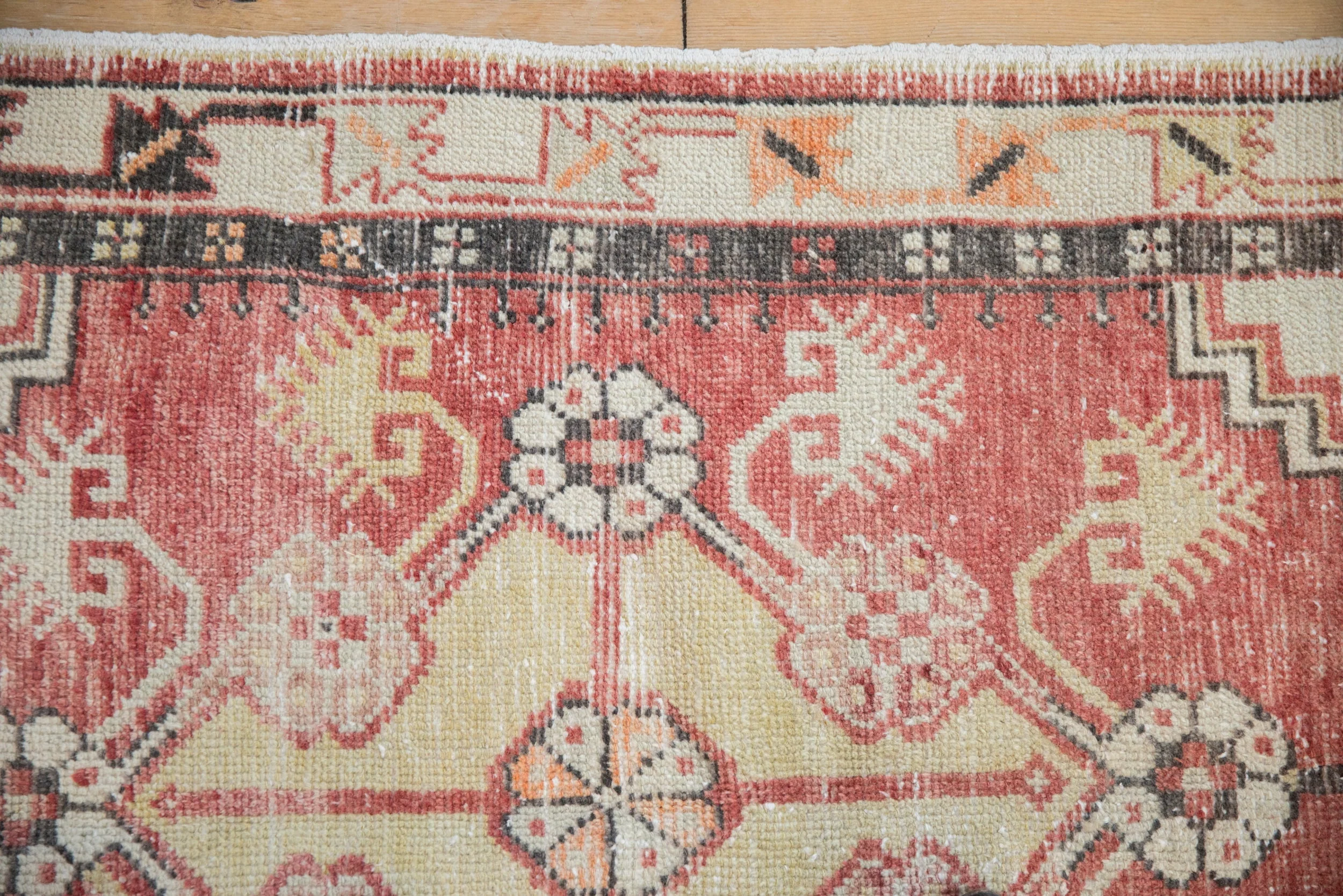 2.5x4.5 Vintage Distressed Oushak Rug - Image 3