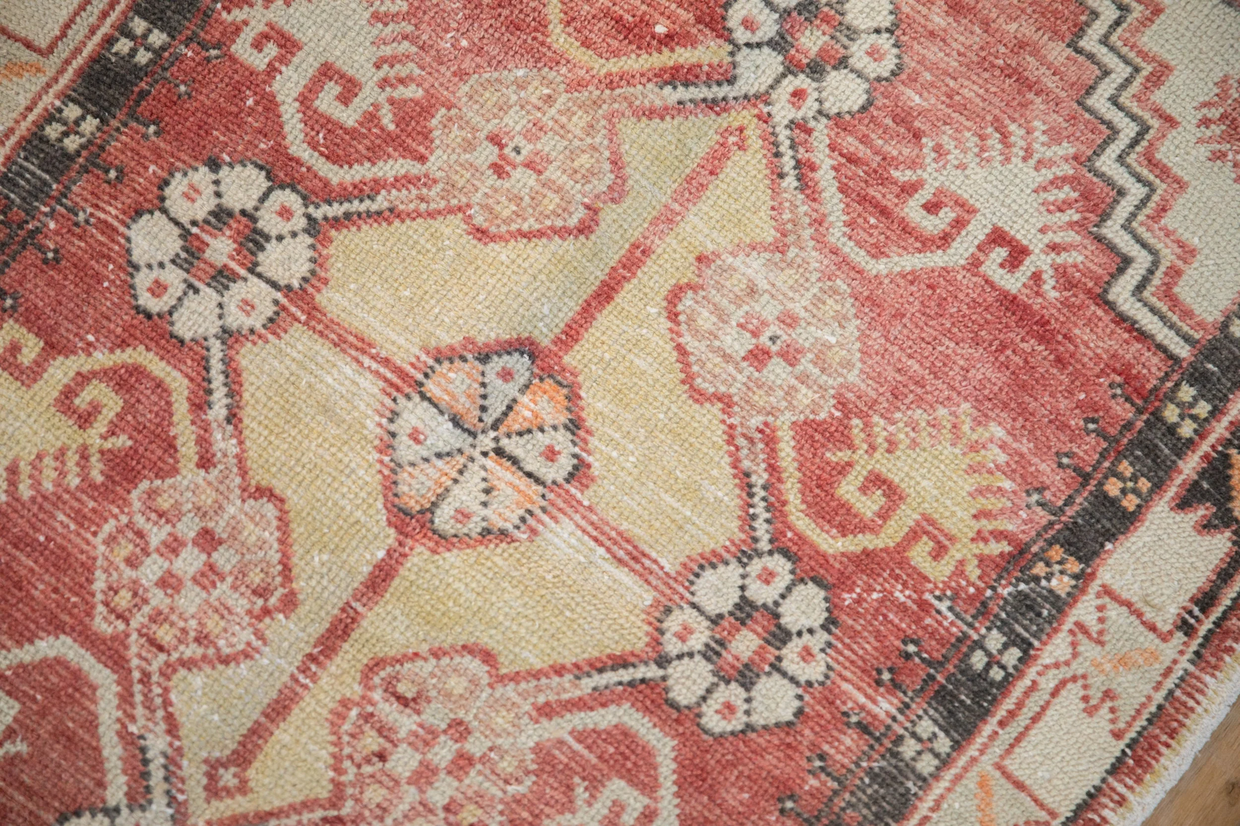 2.5x4.5 Vintage Distressed Oushak Rug - Image 6