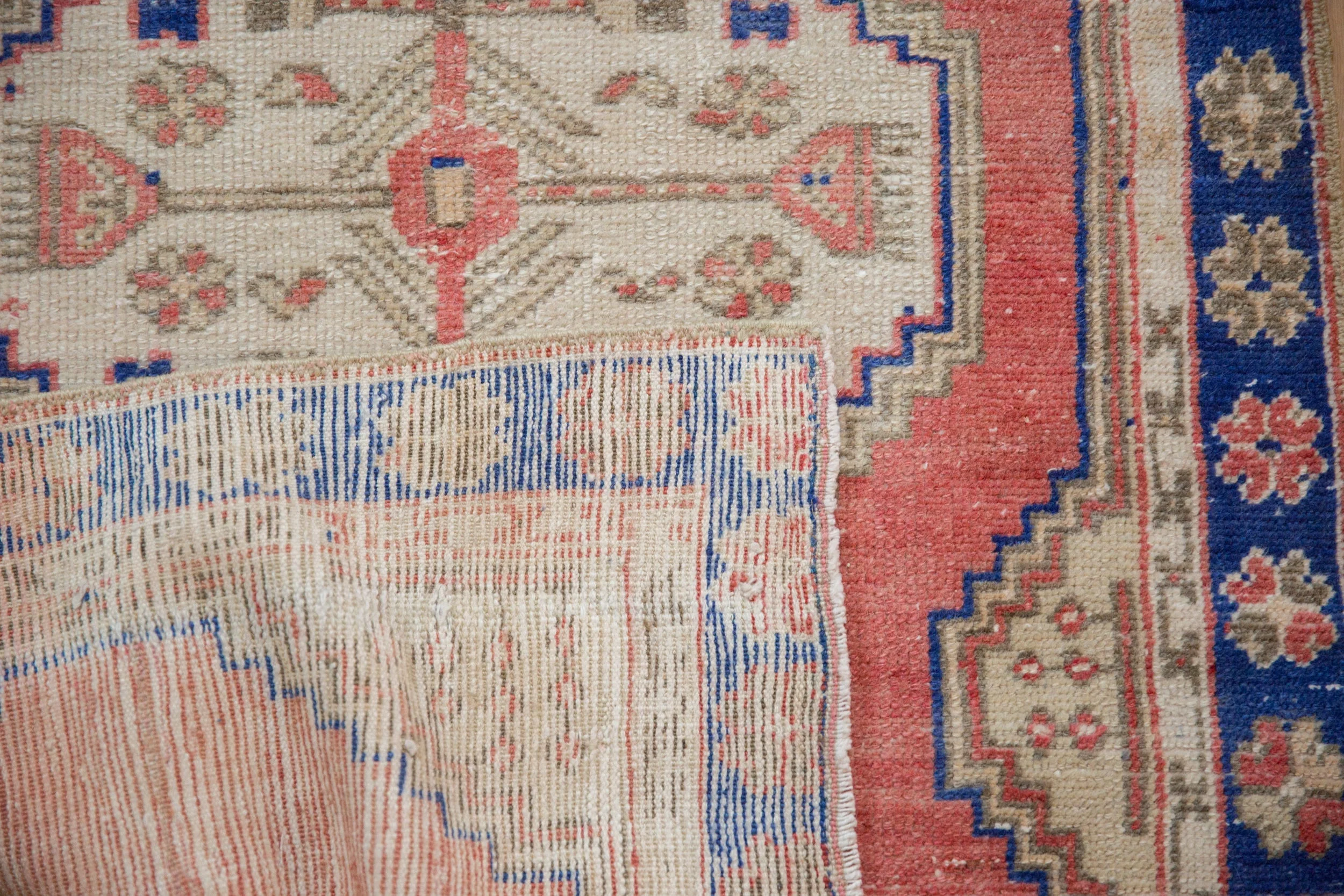 2.5x4.5 Vintage Distressed Oushak Rug - Image 10
