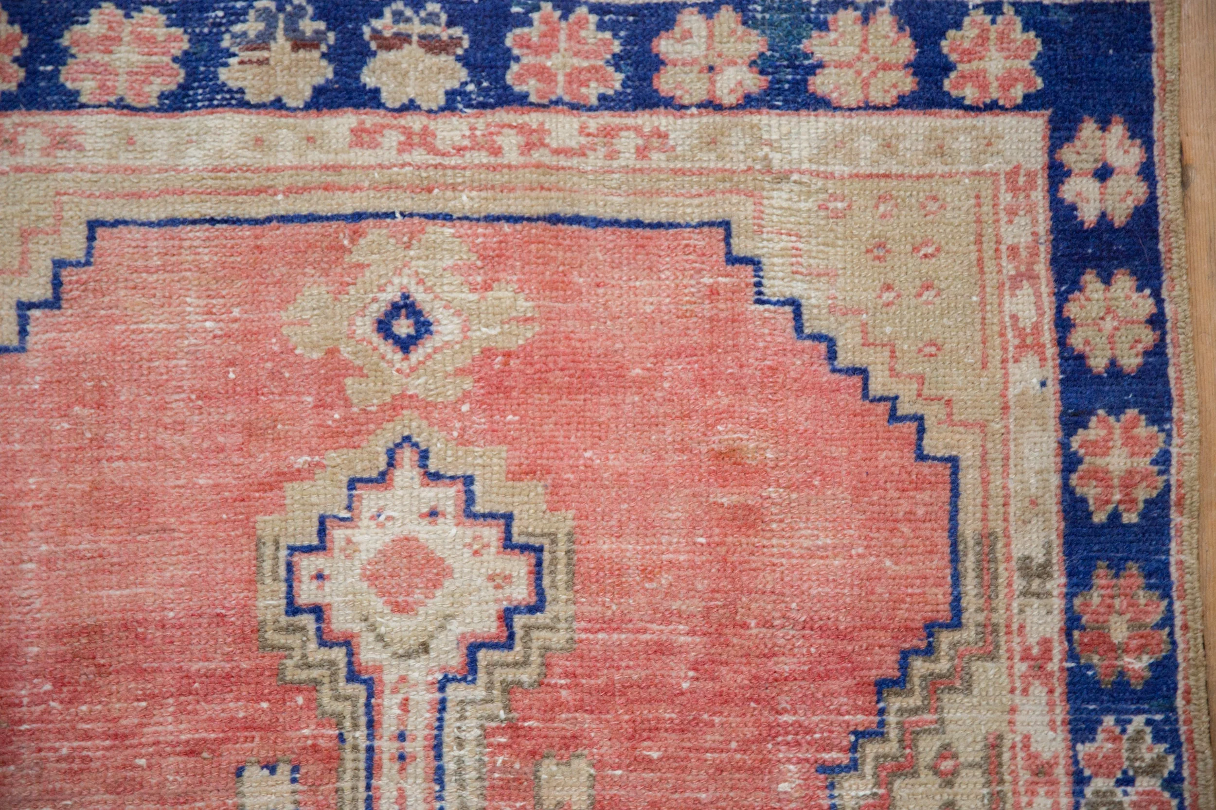 2.5x4.5 Vintage Distressed Oushak Rug - Image 4