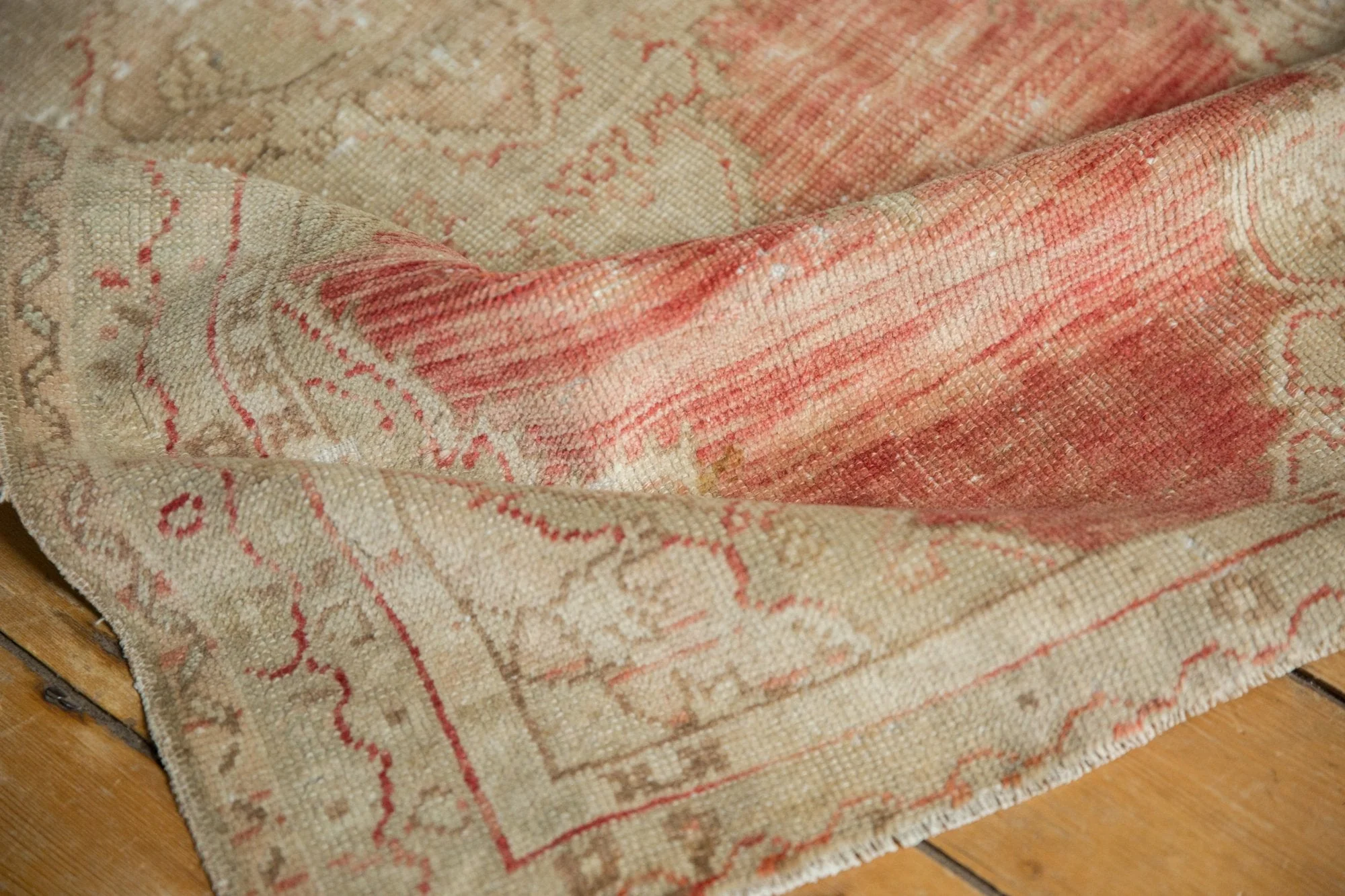 2.5x4.5 Vintage Distressed Oushak Rug - Image 8