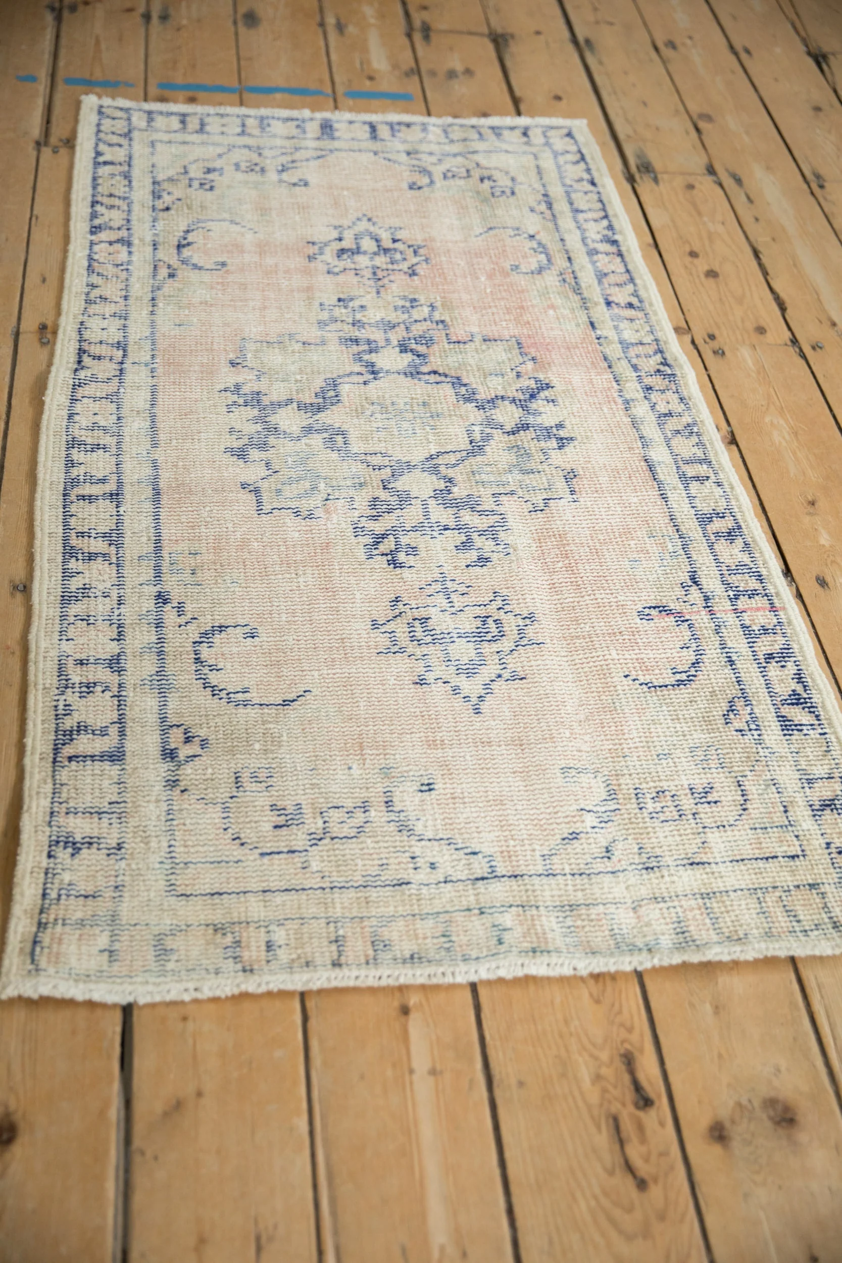 2.5x4.5 Vintage Distressed Oushak Rug - Image 5