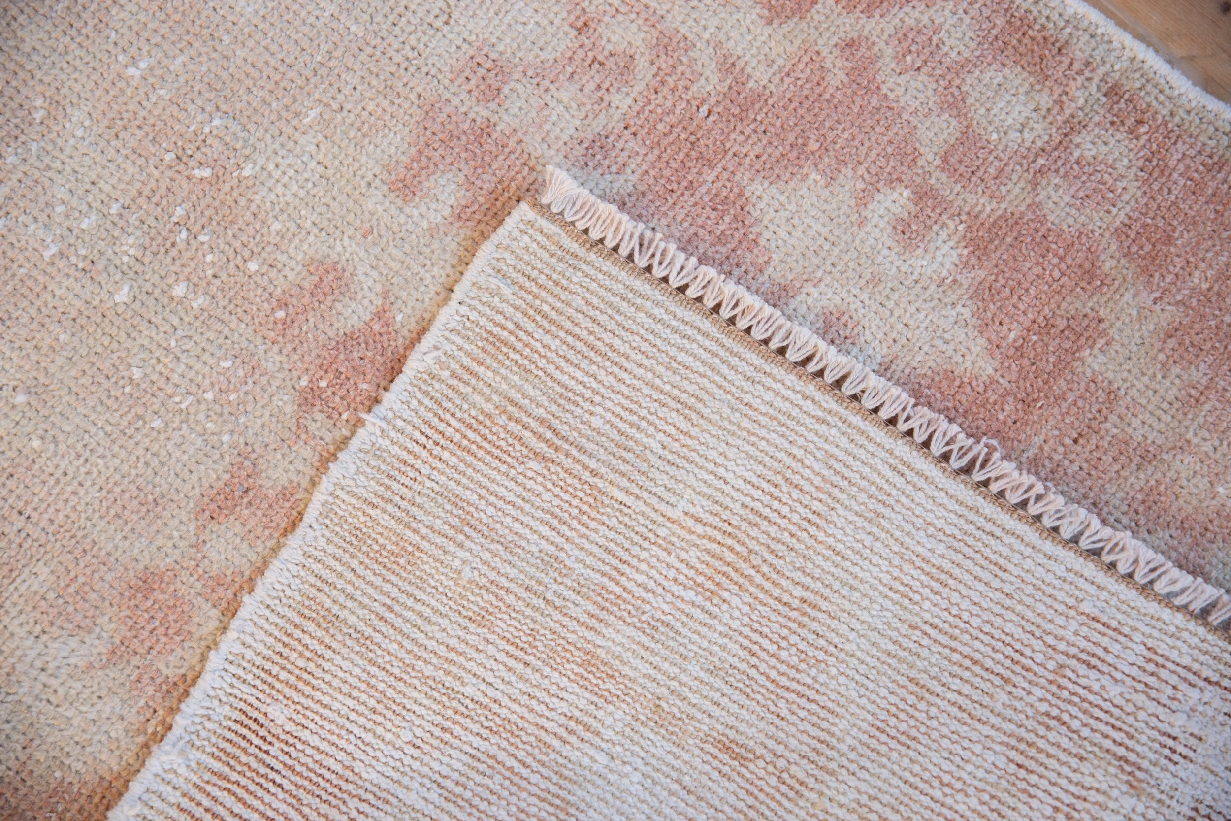 2.5x4.5 Vintage Distressed Oushak Rug - Image 6