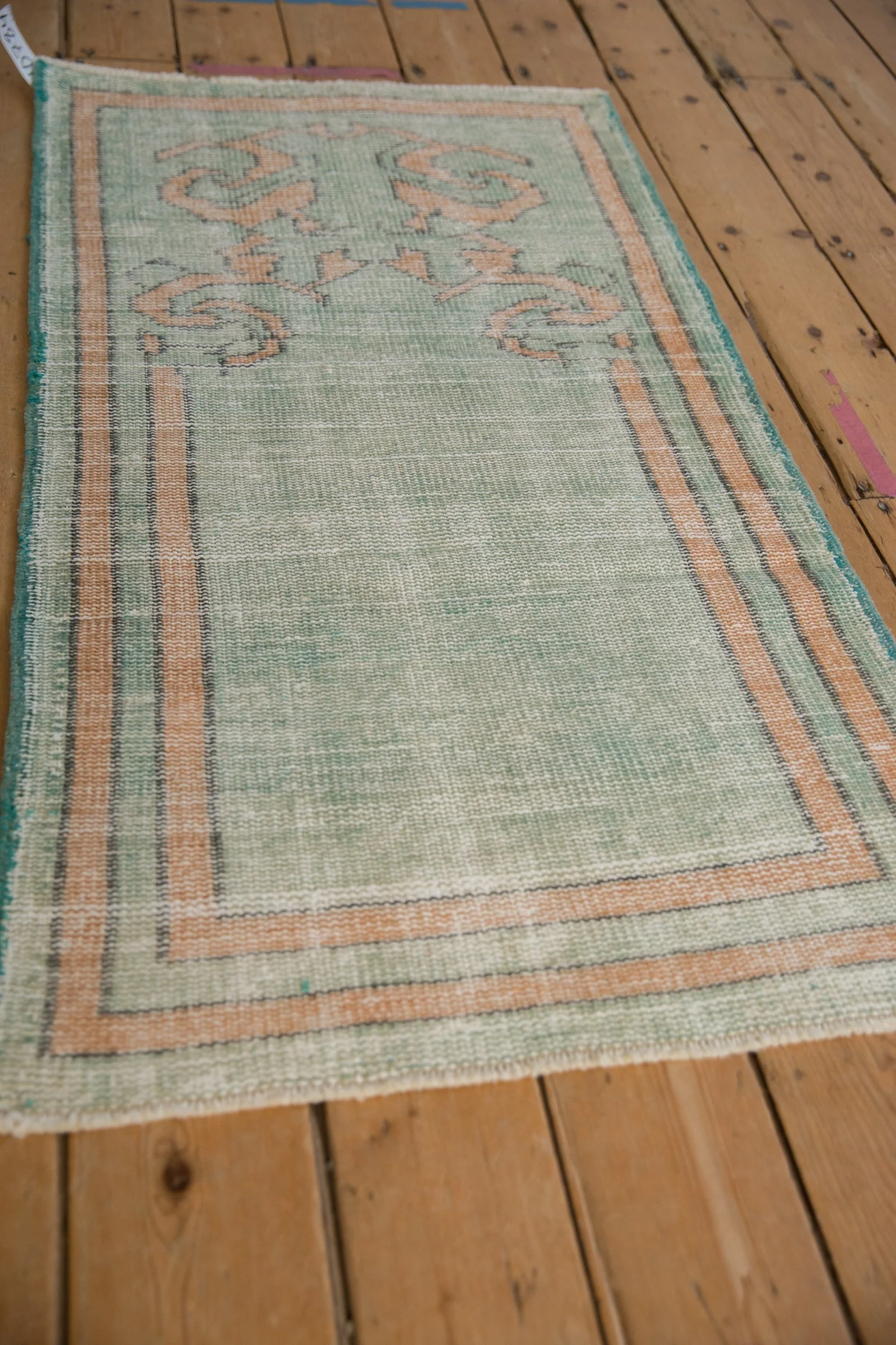2.5x4.5 Vintage Distressed Oushak Rug - Image 3