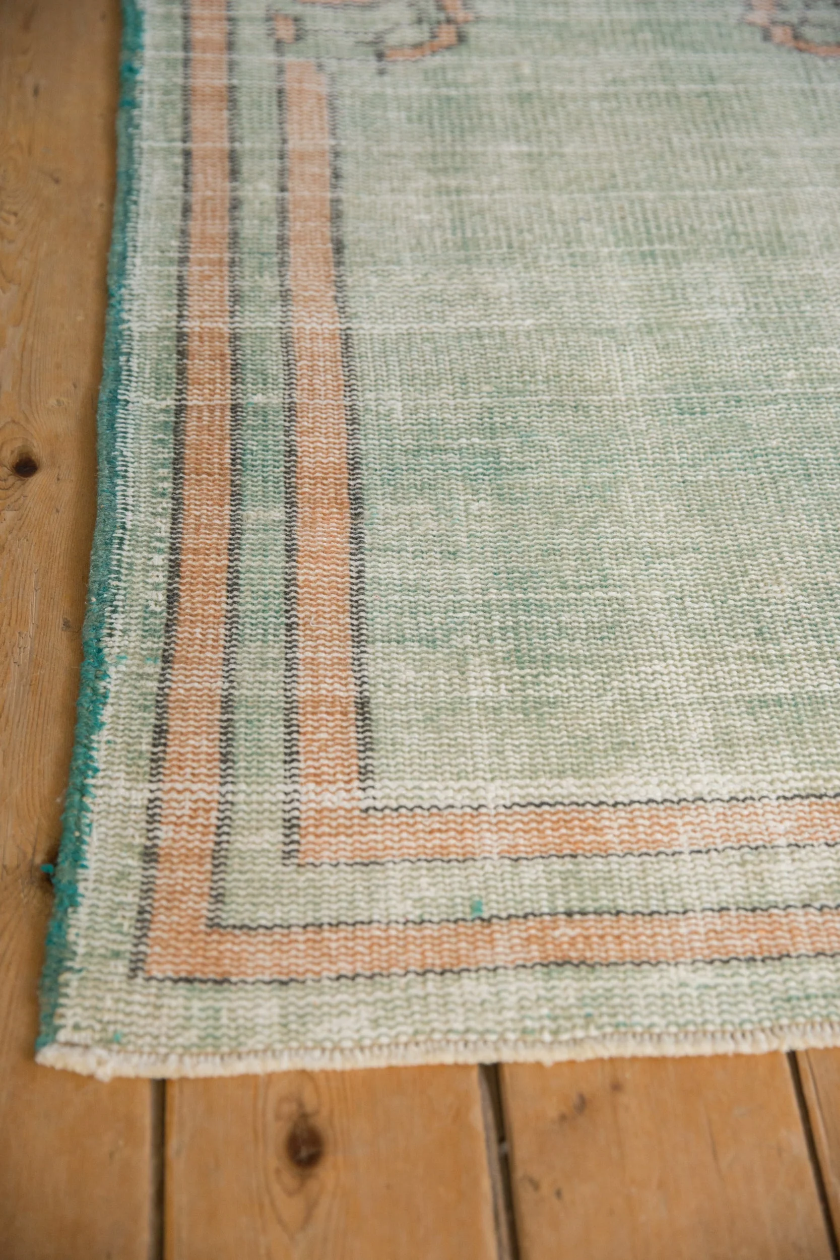 2.5x4.5 Vintage Distressed Oushak Rug - Image 4