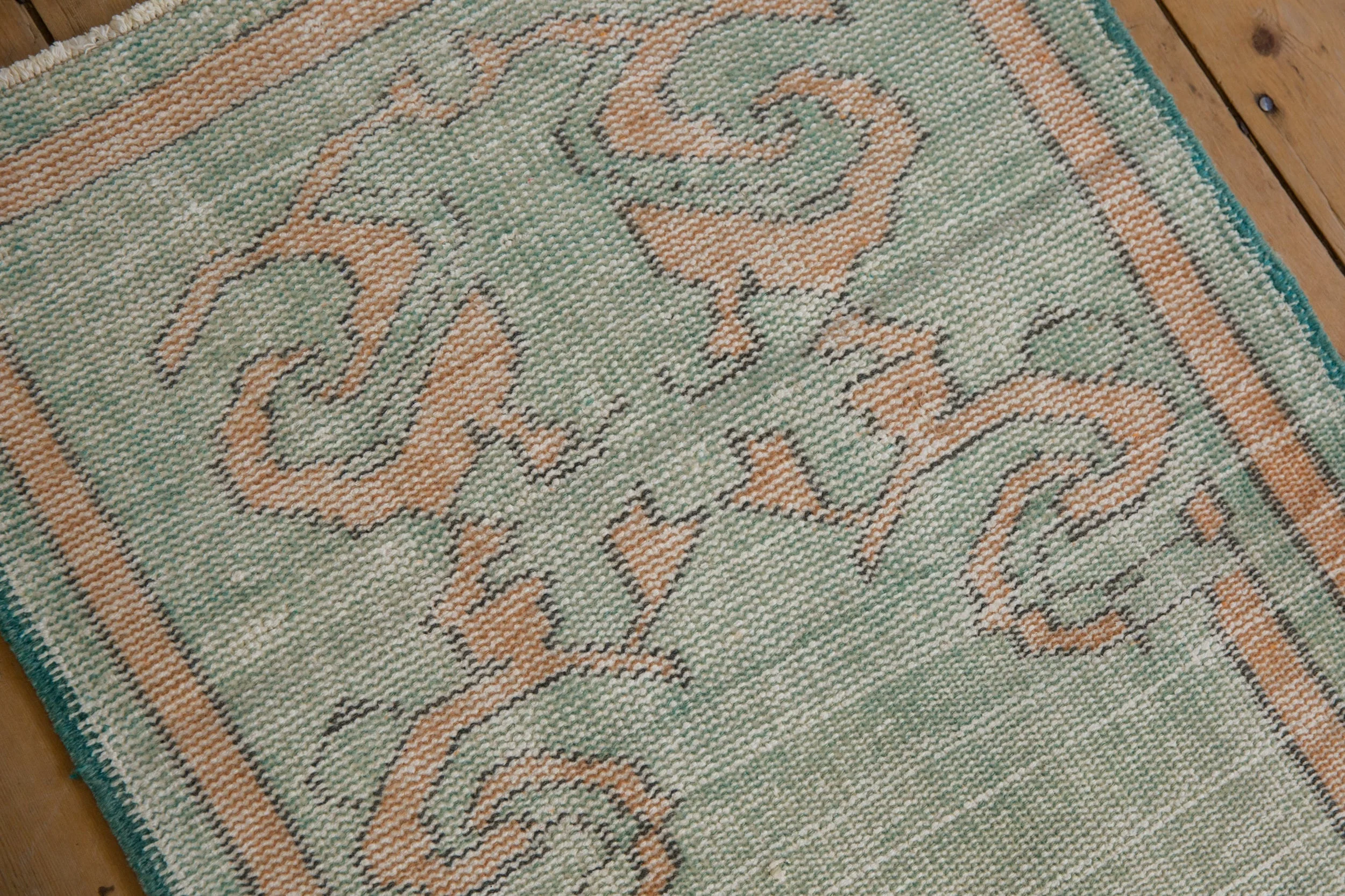 2.5x4.5 Vintage Distressed Oushak Rug - Image 5