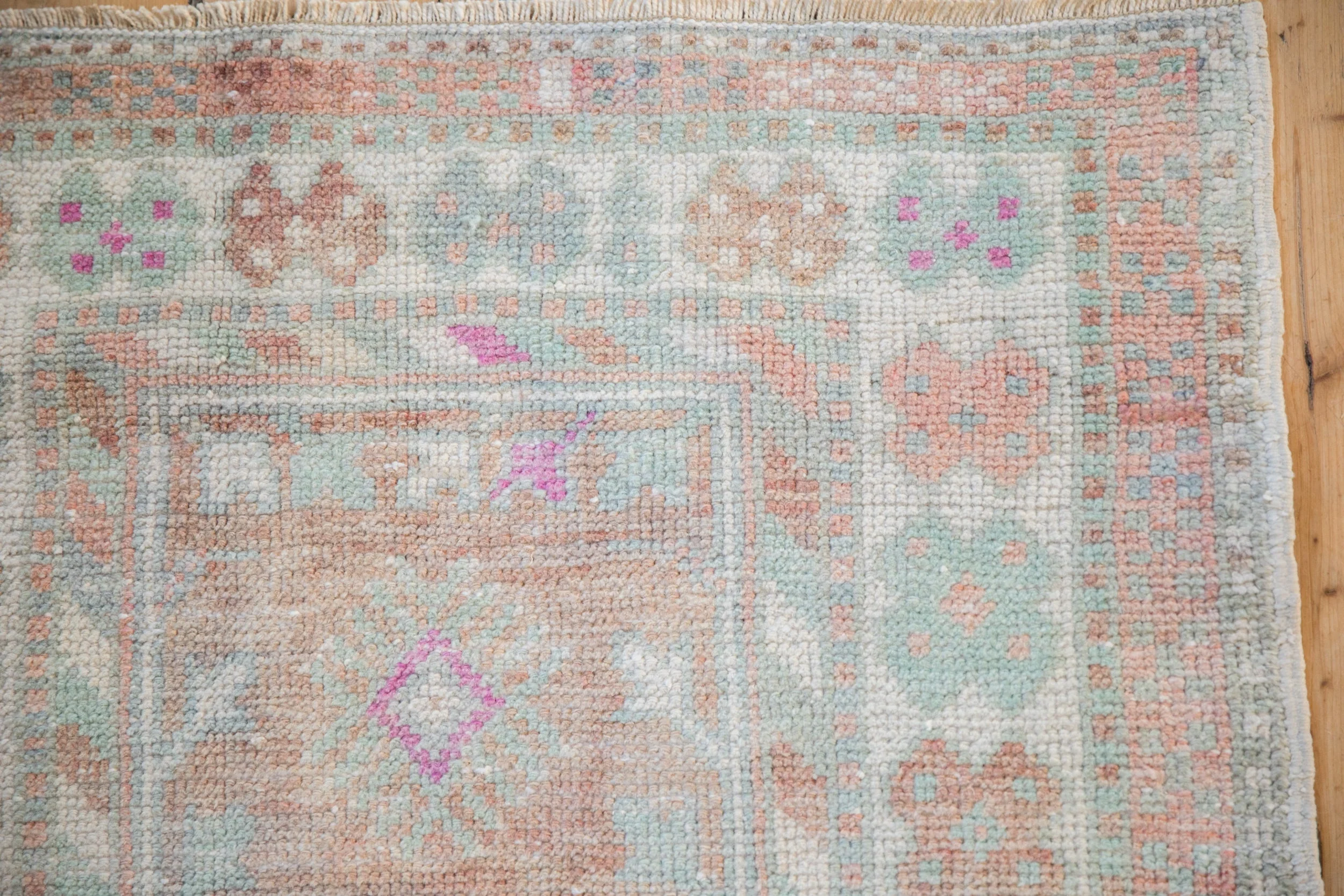 2.5x4.5 Vintage Distressed Oushak Rug - Image 3