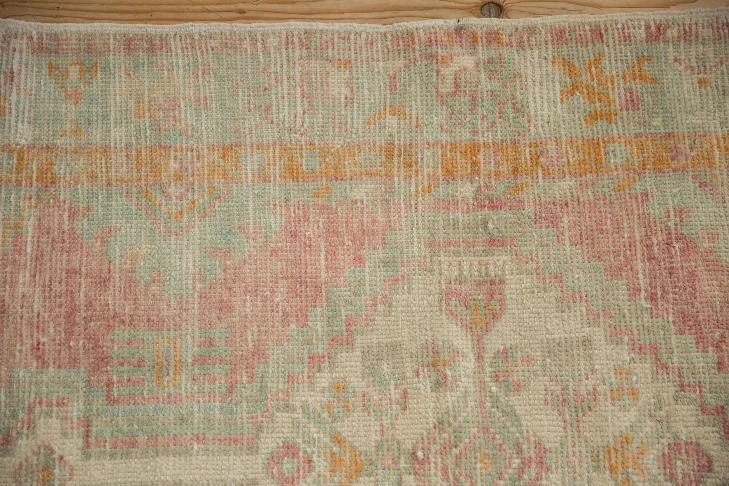 2.5x4.5 Vintage Distressed Oushak Rug - Image 3