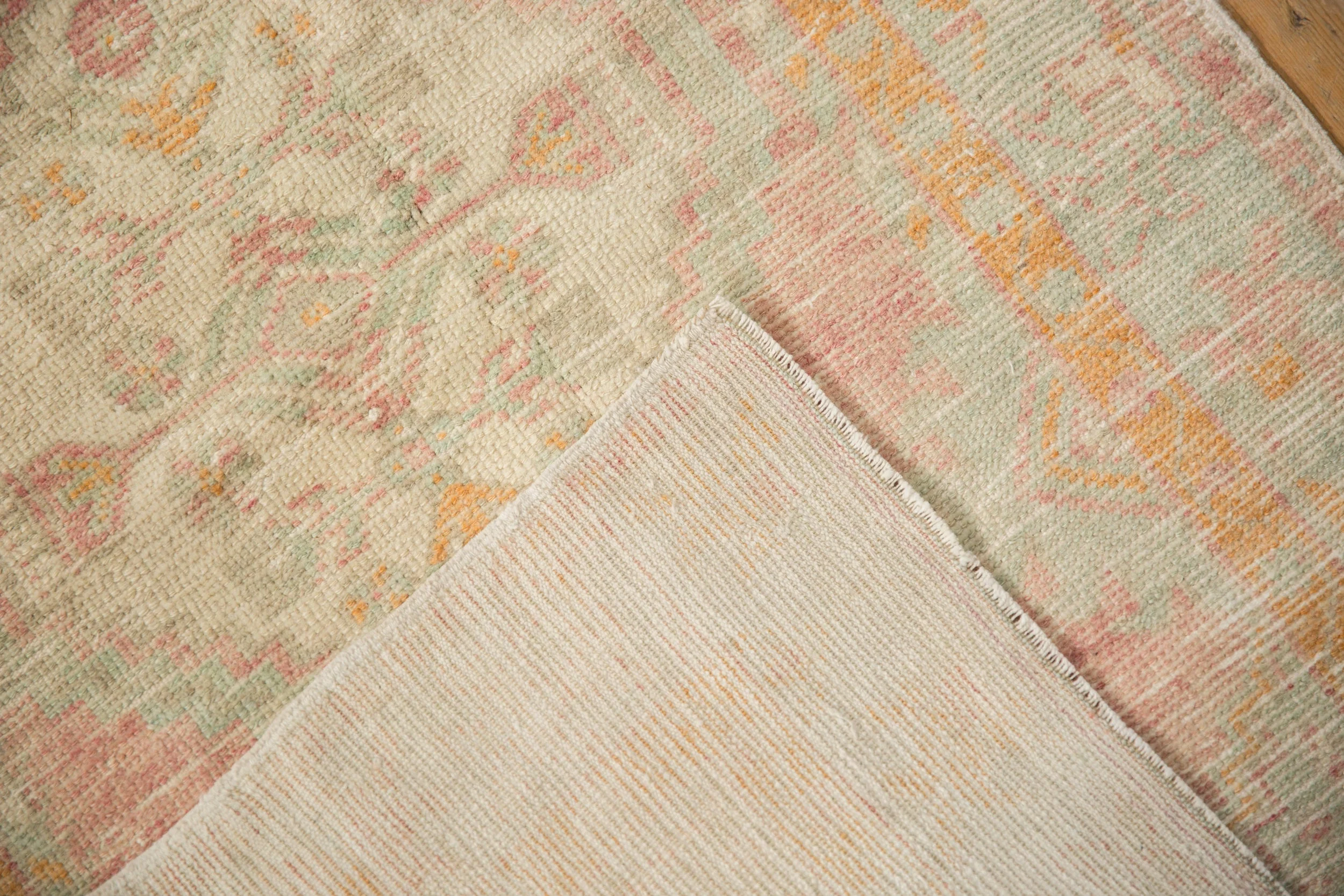 2.5x4.5 Vintage Distressed Oushak Rug - Image 8