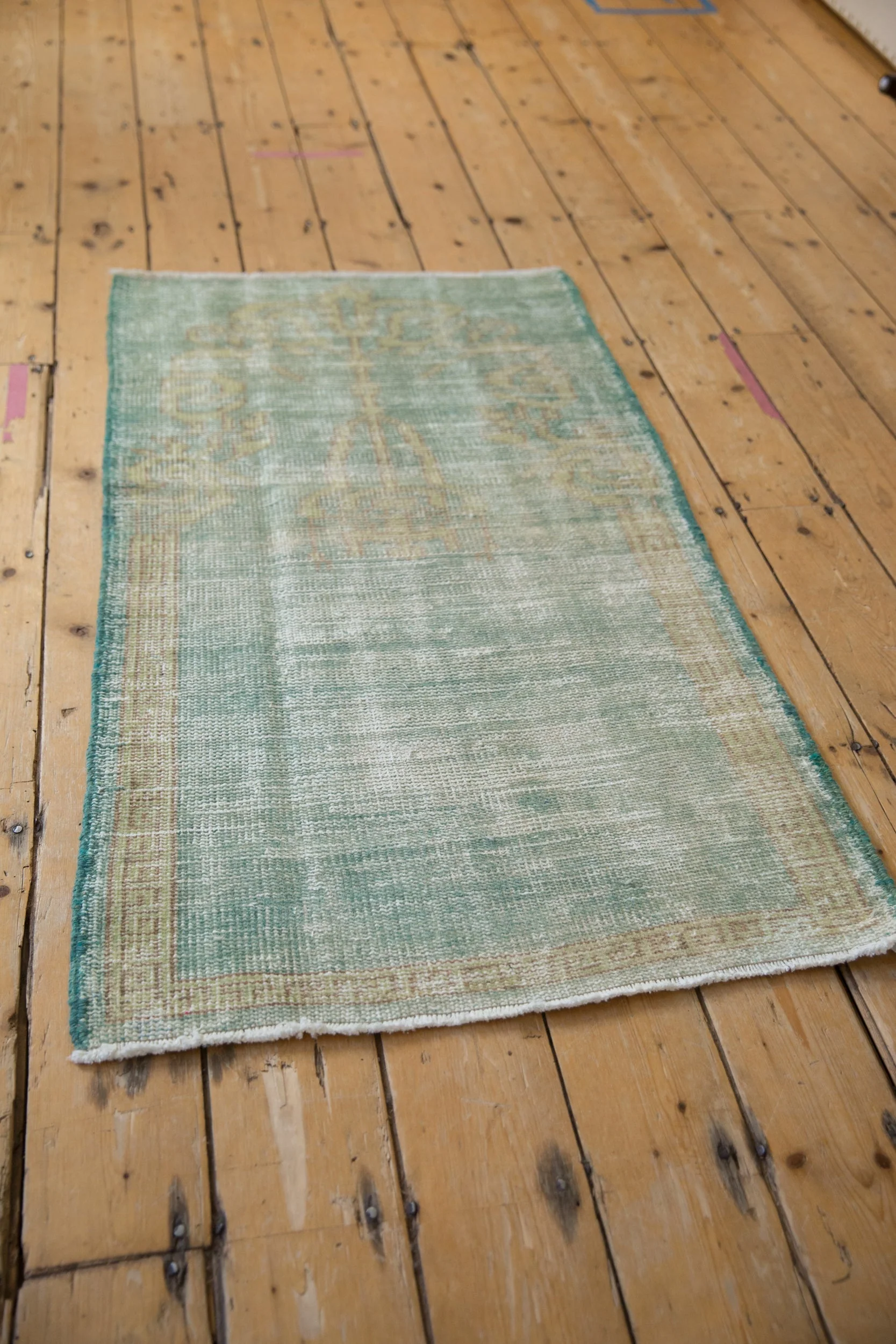 2.5x4.5 Vintage Distressed Oushak Rug - Image 6