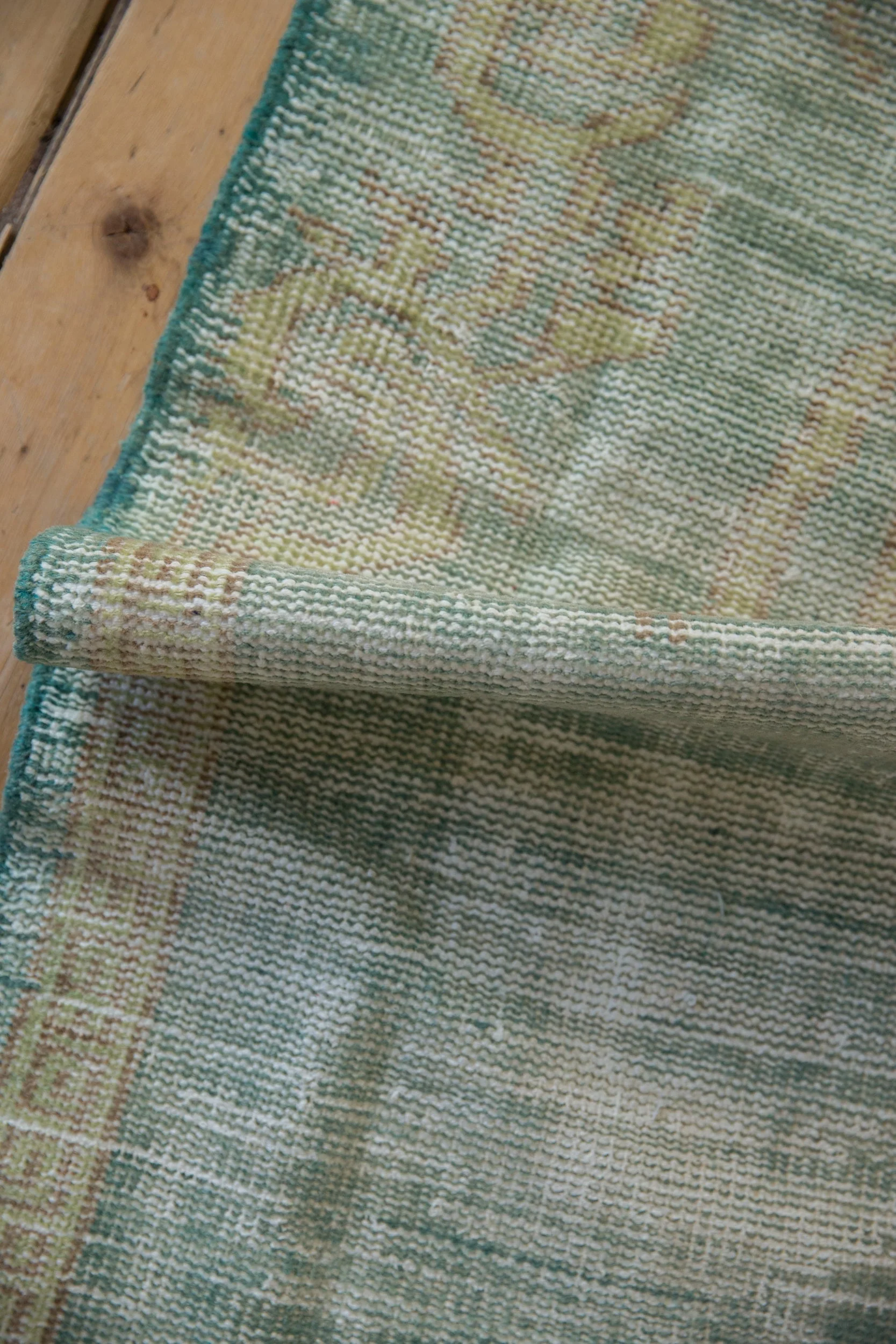 2.5x4.5 Vintage Distressed Oushak Rug - Image 9