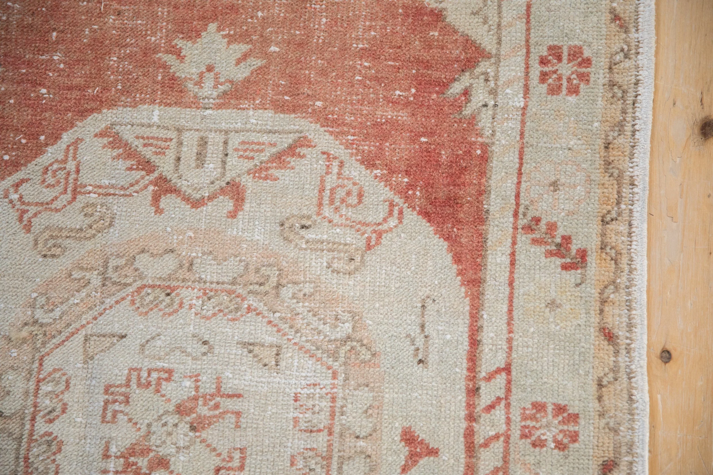 2.5x4.5 Vintage Distressed Oushak Rug - Image 3