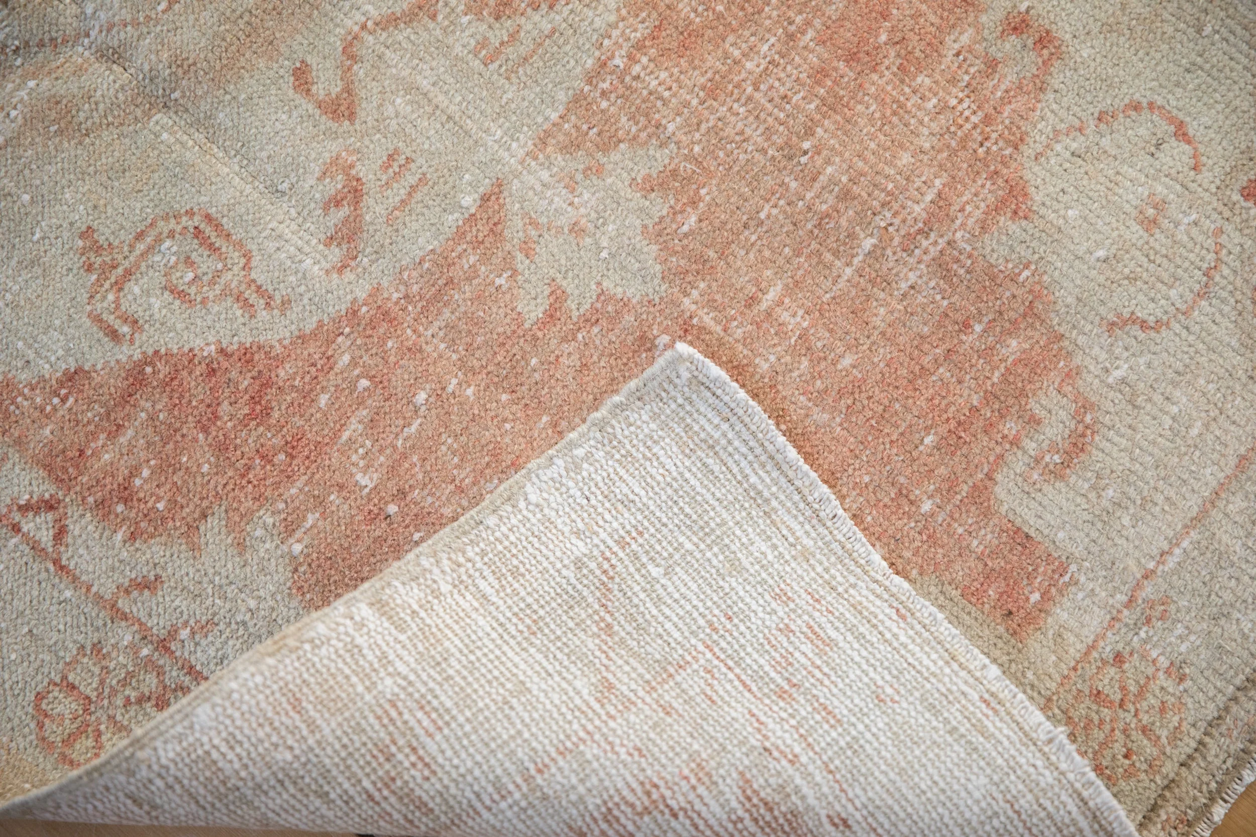 2.5x4.5 Vintage Distressed Oushak Rug - Image 7