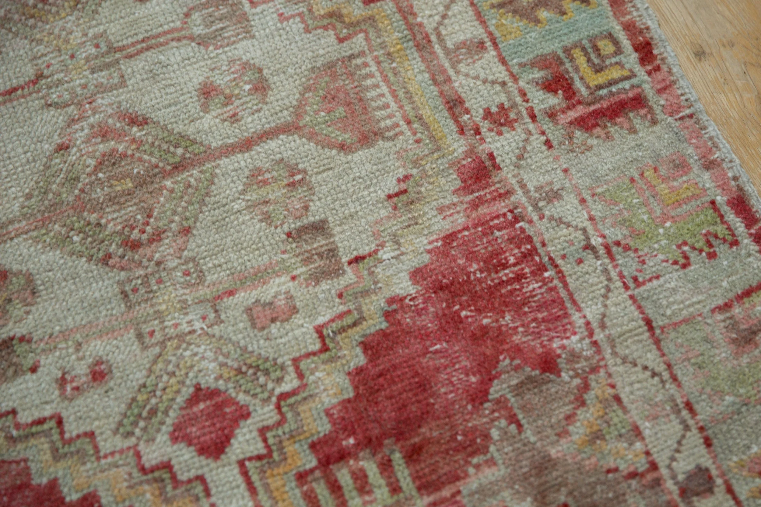 2.5x4.5 Vintage Distressed Oushak Rug - Image 6
