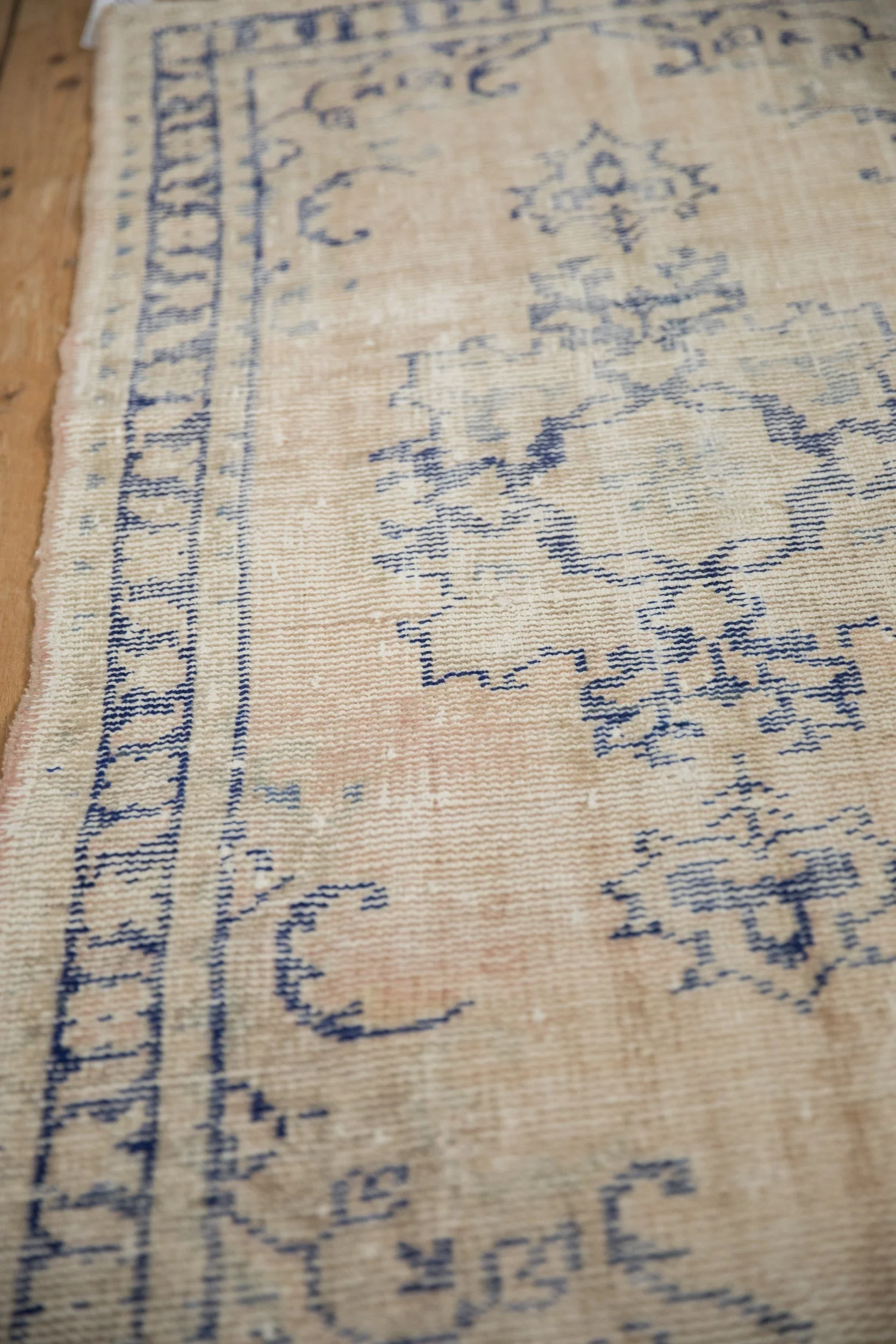 2.5x4.5 Vintage Distressed Oushak Rug - Image 5