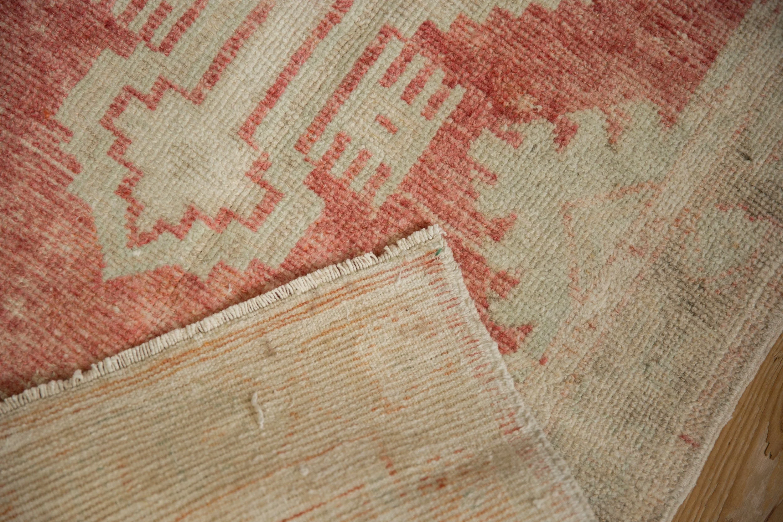 2.5x4.5 Vintage Distressed Oushak Rug - Image 7