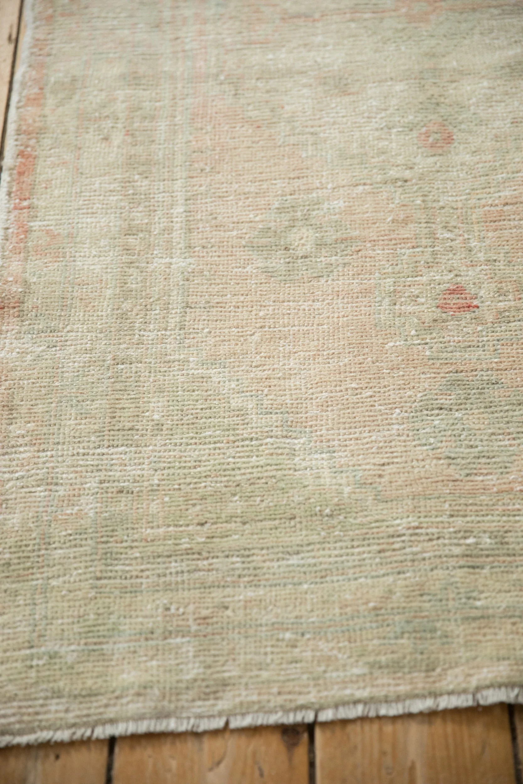 2.5x4.5 Vintage Distressed Oushak Rug - Image 7