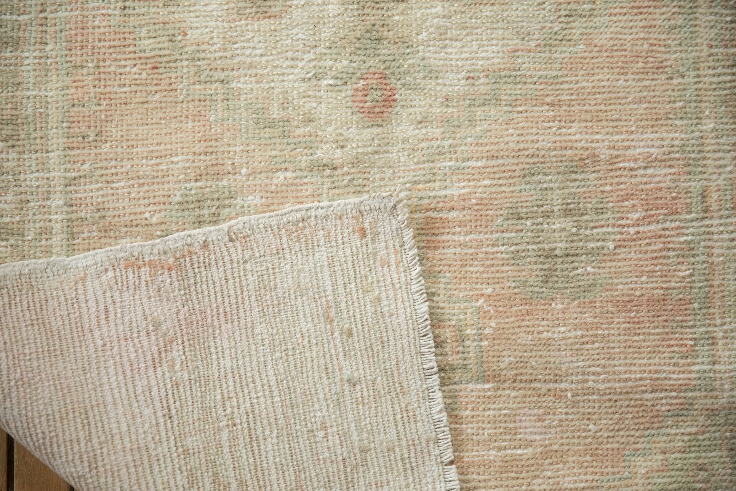 2.5x4.5 Vintage Distressed Oushak Rug - Image 9