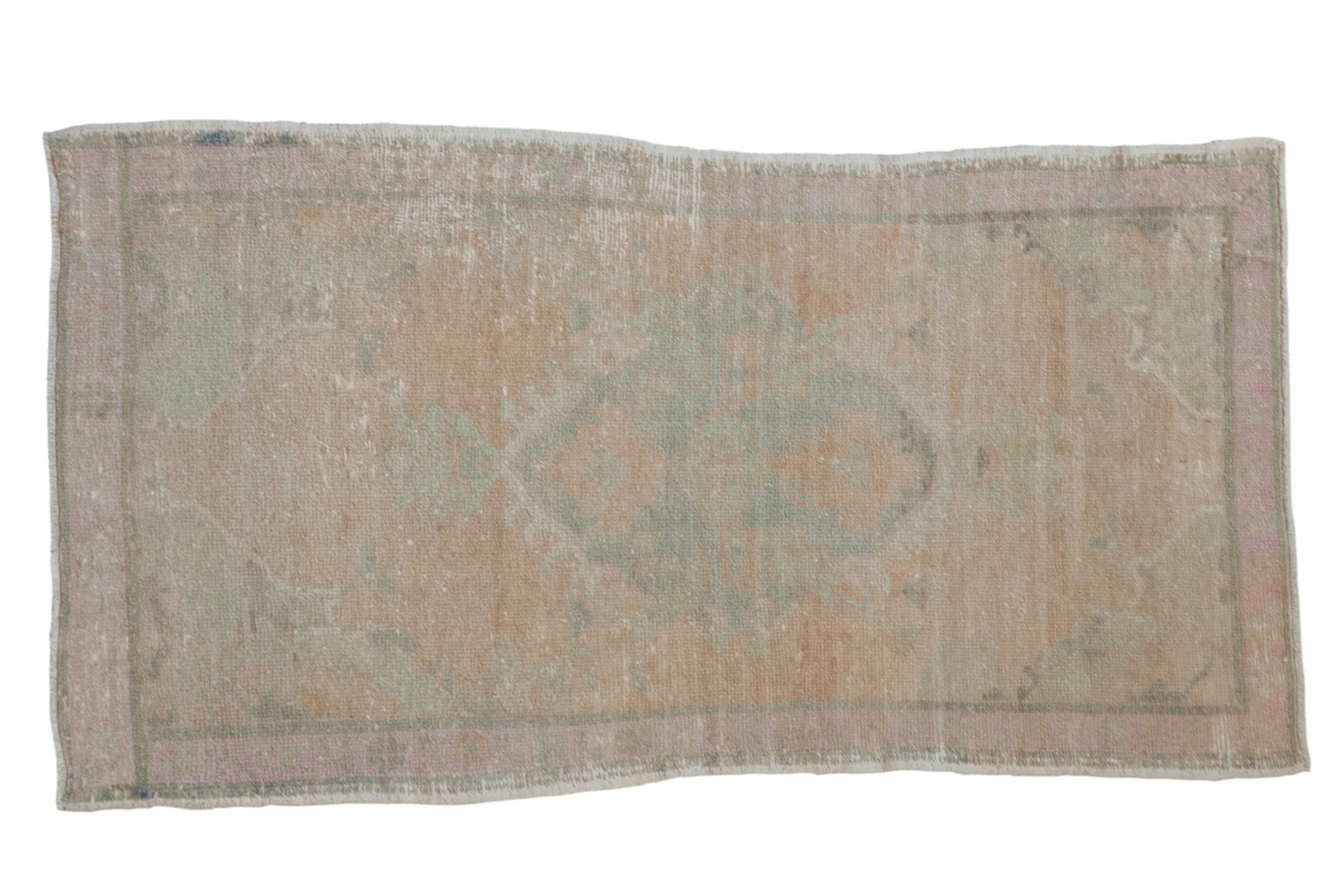2.5x4.5 Vintage Distressed Oushak Rug