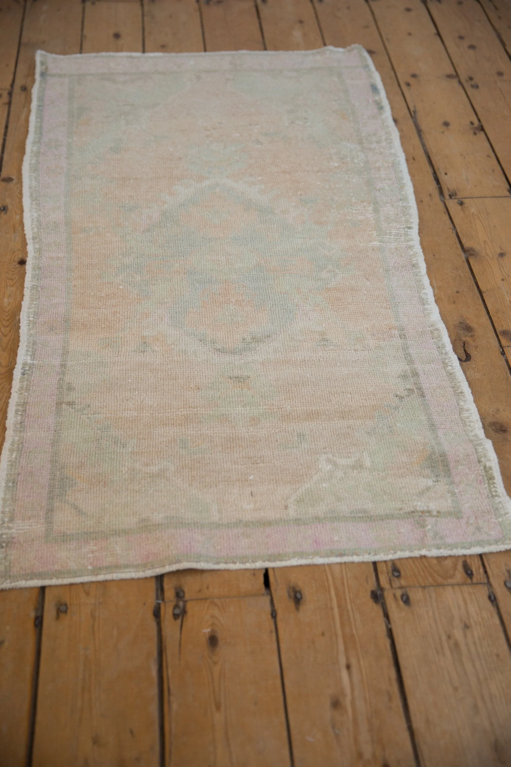 2.5x4.5 Vintage Distressed Oushak Rug - Image 3