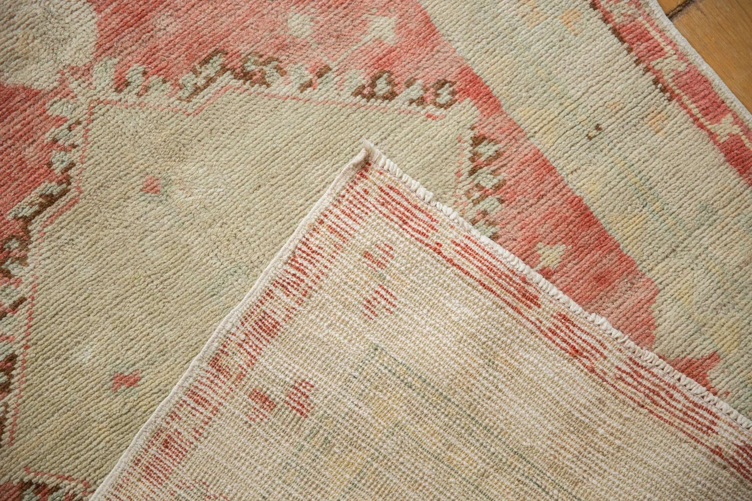 2.5x4.5 Vintage Distressed Oushak Rug - Image 10