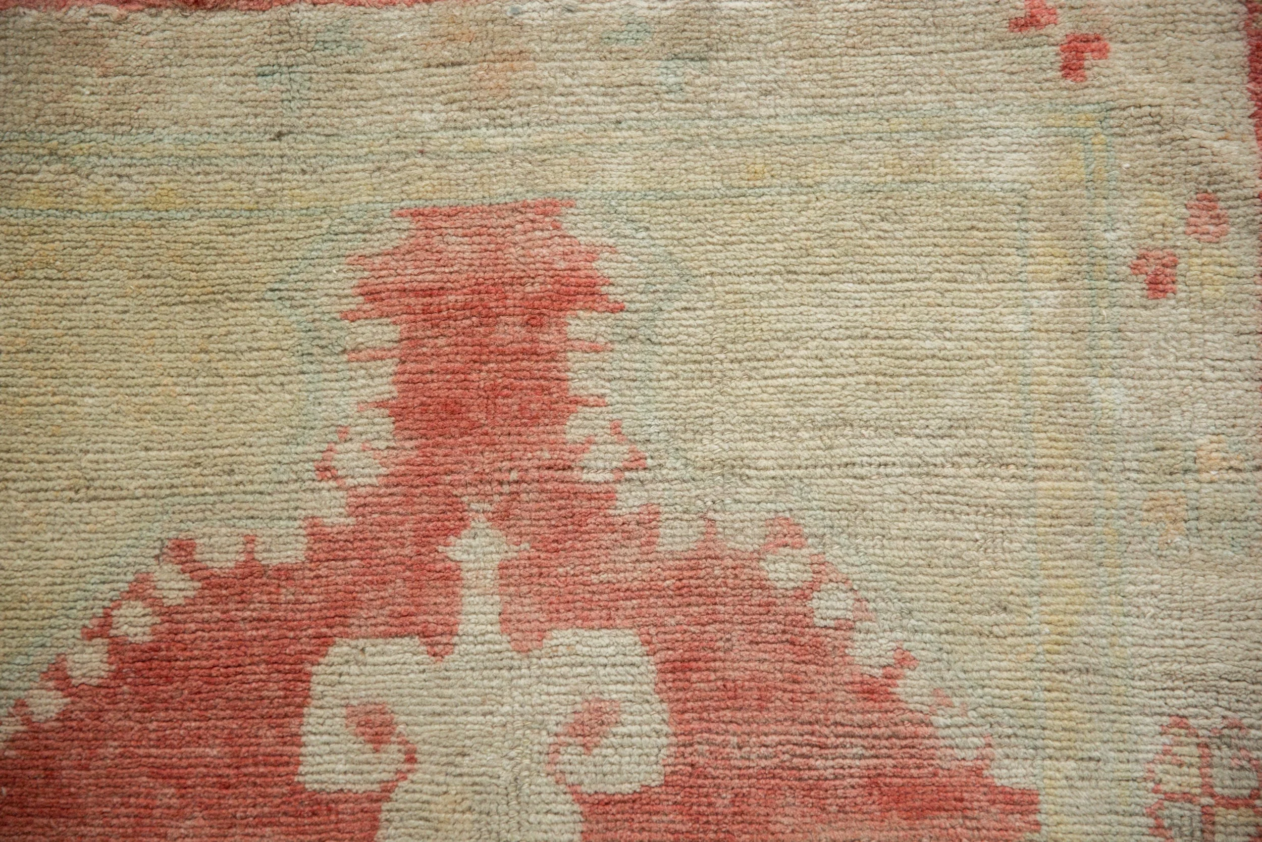 2.5x4.5 Vintage Distressed Oushak Rug - Image 3