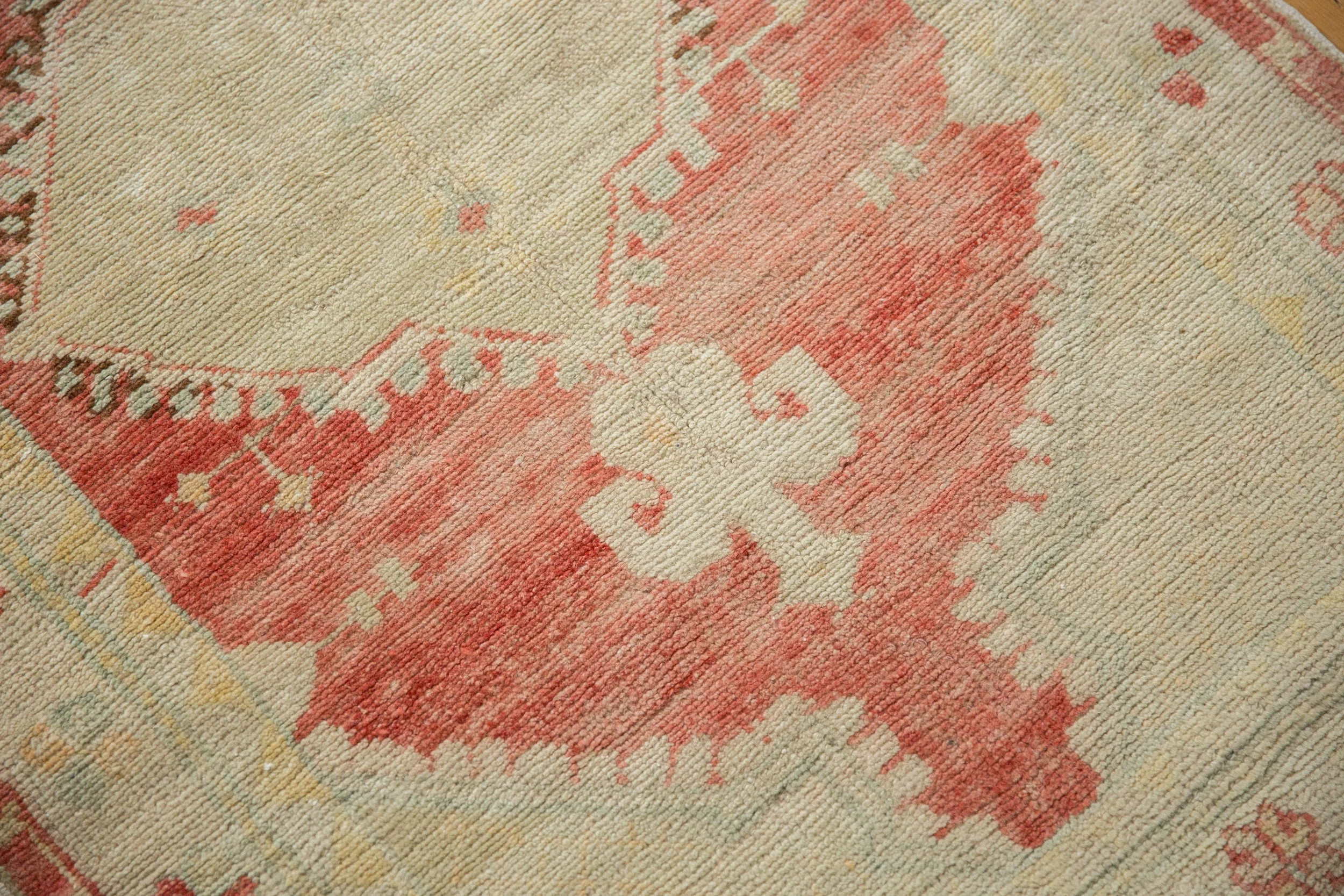 2.5x4.5 Vintage Distressed Oushak Rug - Image 8