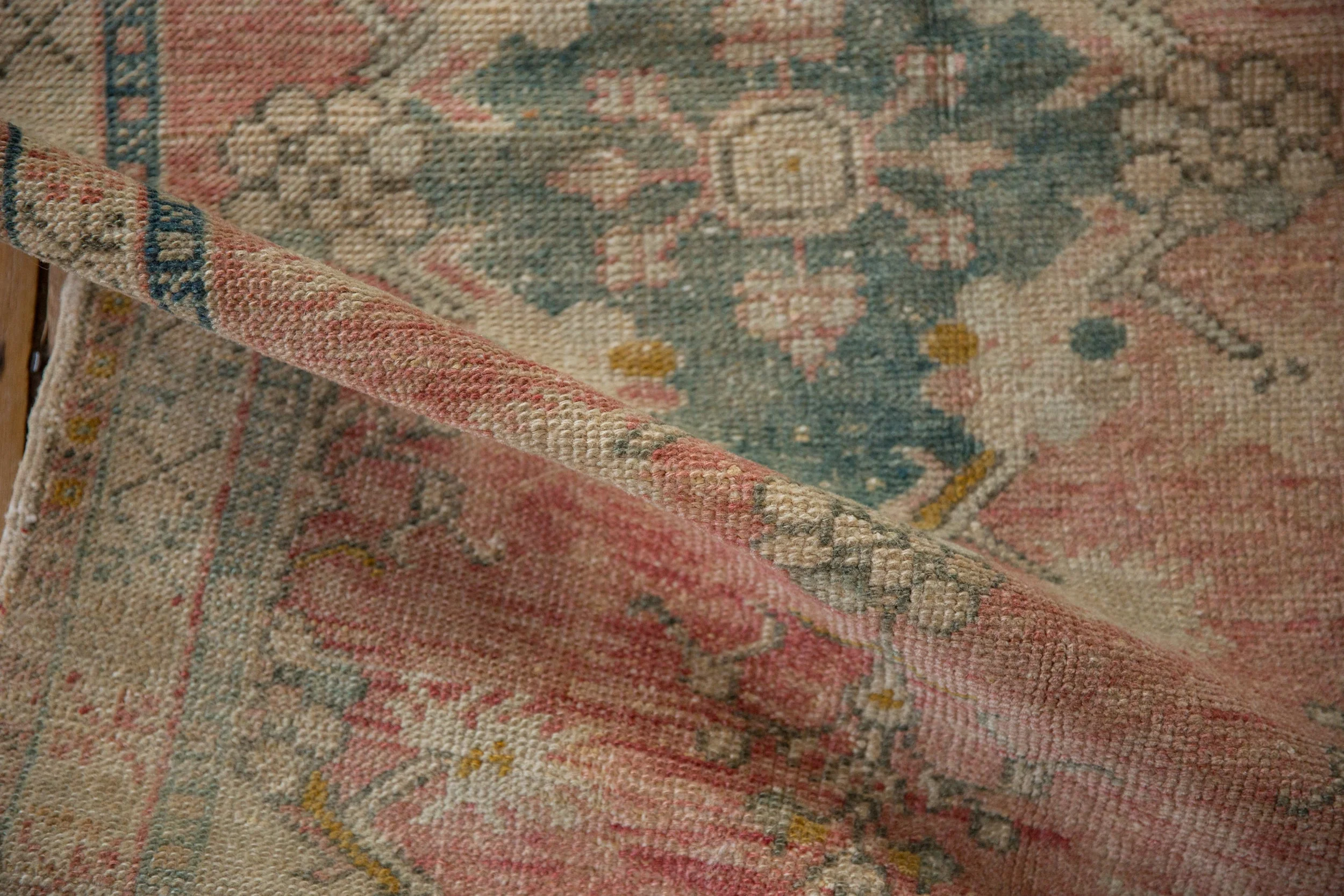 2.5x4.5 Vintage Distressed Oushak Rug - Image 11