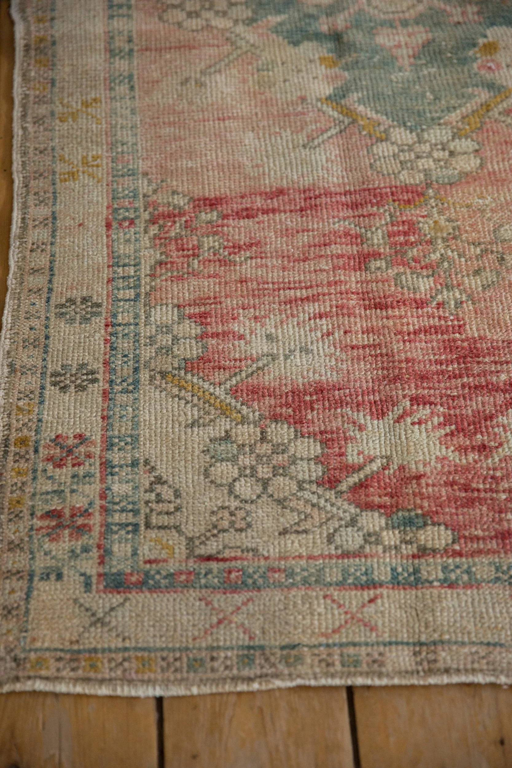 2.5x4.5 Vintage Distressed Oushak Rug - Image 6
