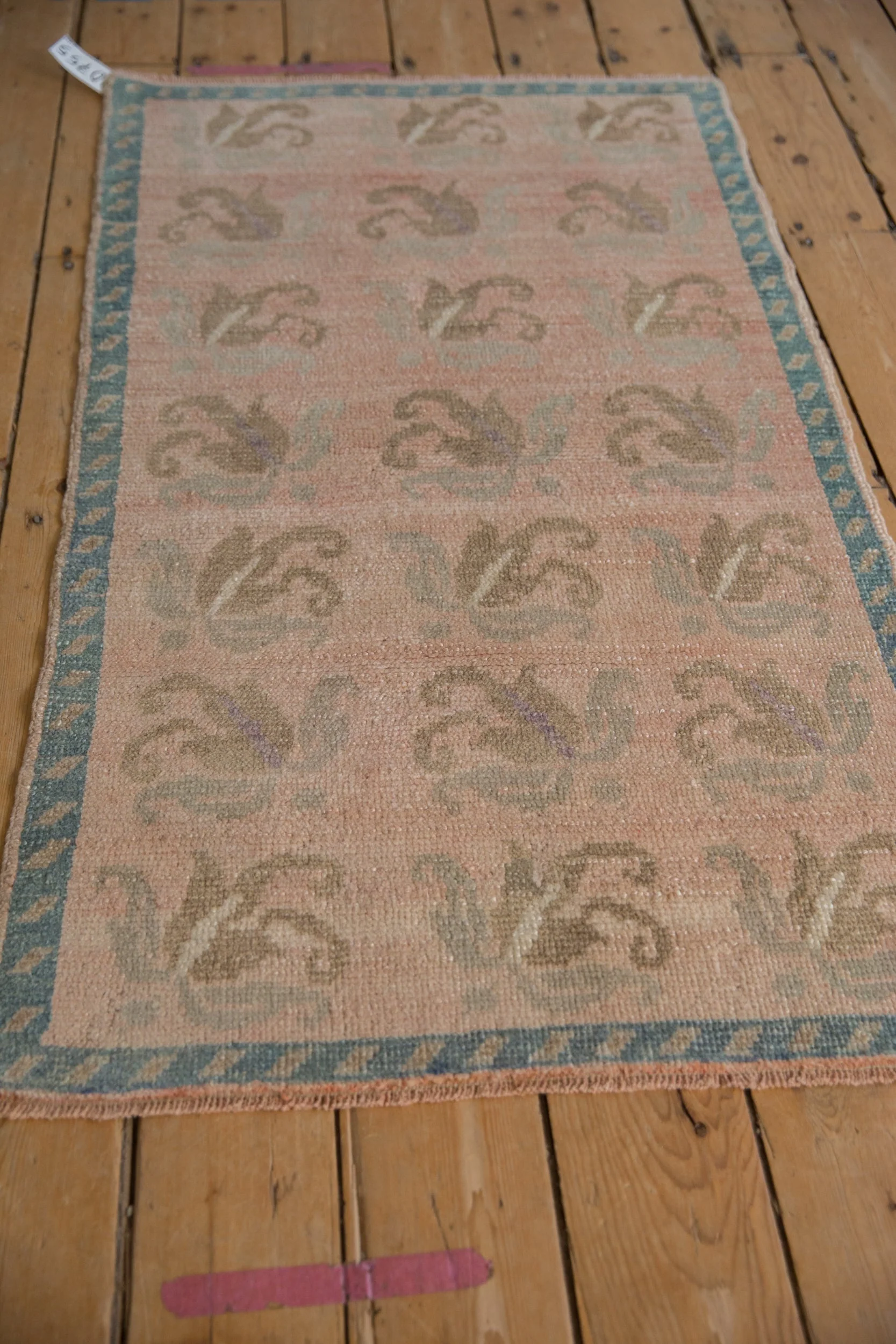 2.5x4.5 Vintage Distressed Oushak Rug - Image 3