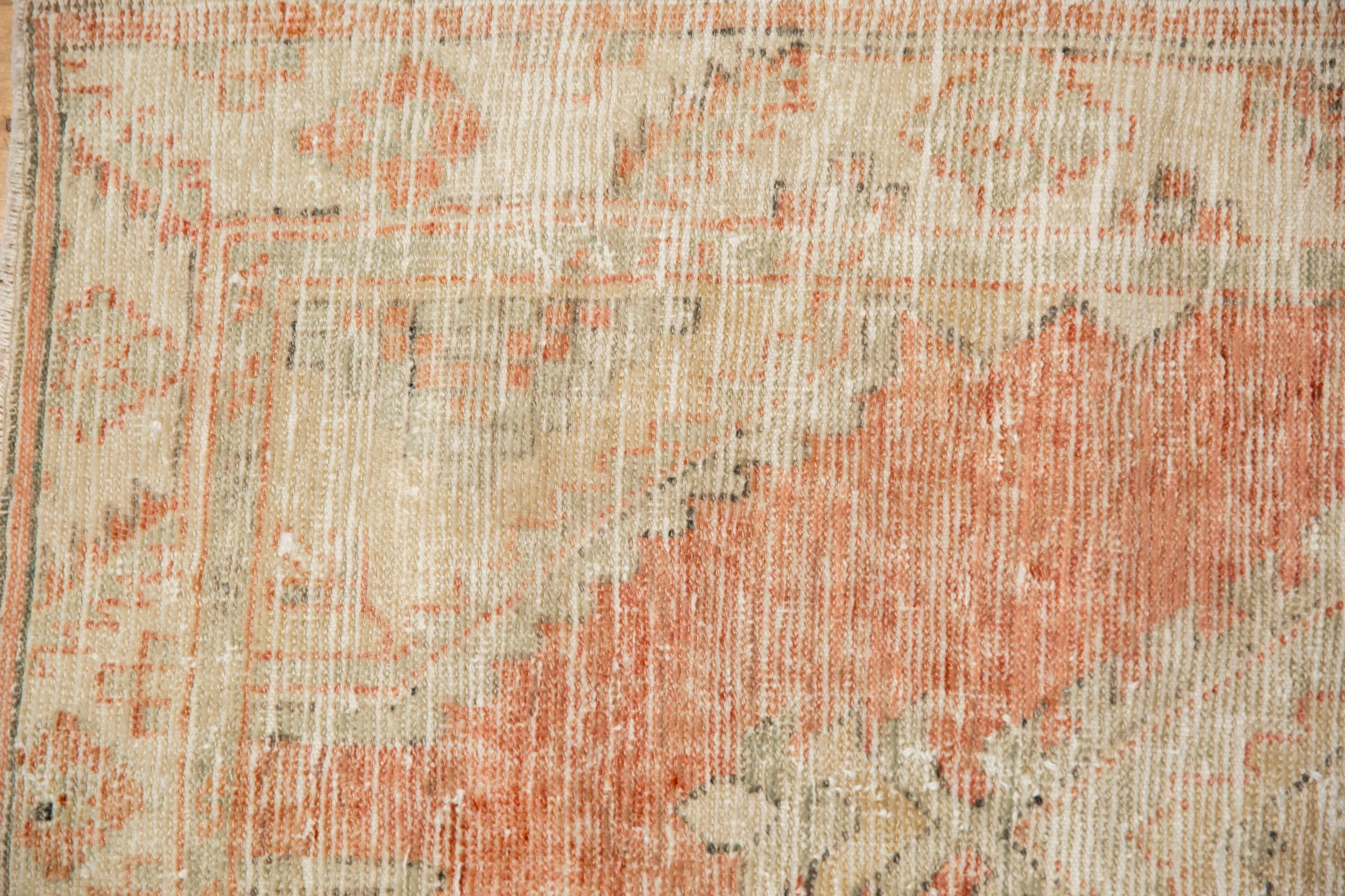 2.5x4.5 Vintage Distressed Oushak Rug - Image 3