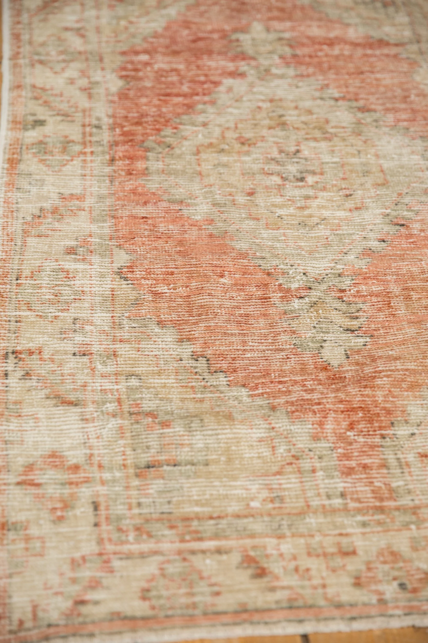 2.5x4.5 Vintage Distressed Oushak Rug - Image 5