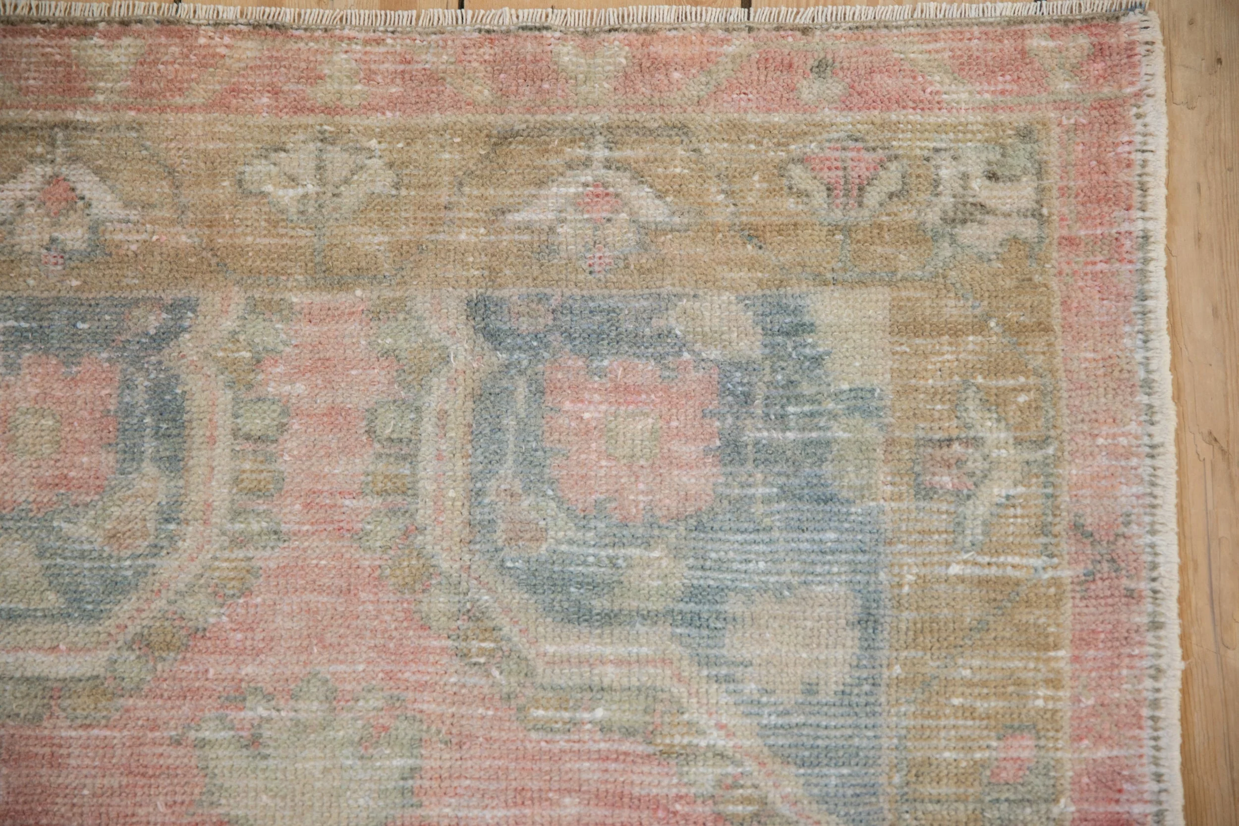 2.5x4.5 Vintage Distressed Oushak Rug - Image 3