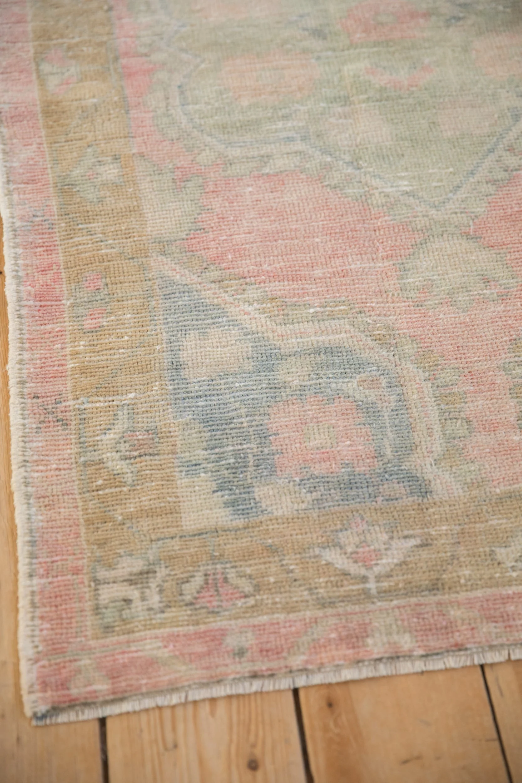 2.5x4.5 Vintage Distressed Oushak Rug - Image 5