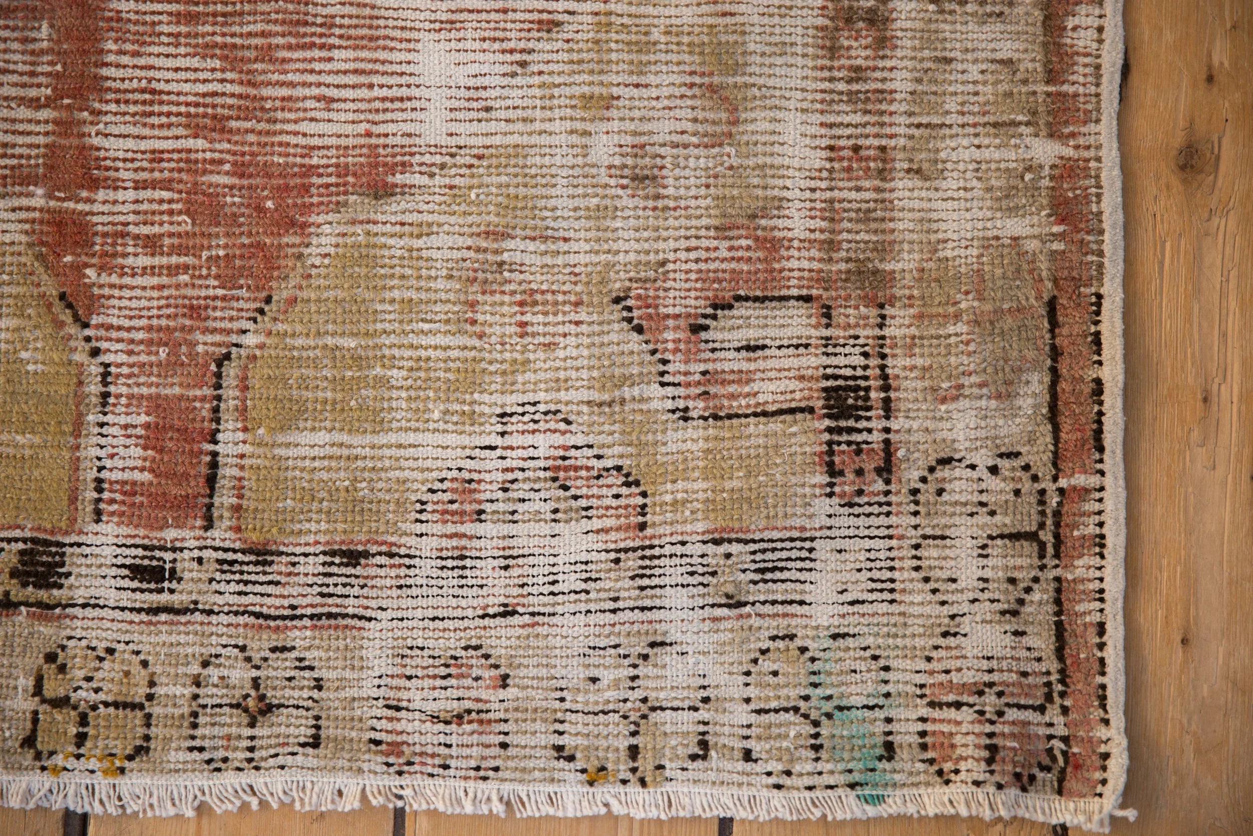 2.5x4.5 Vintage Distressed Oushak Rug - Image 5