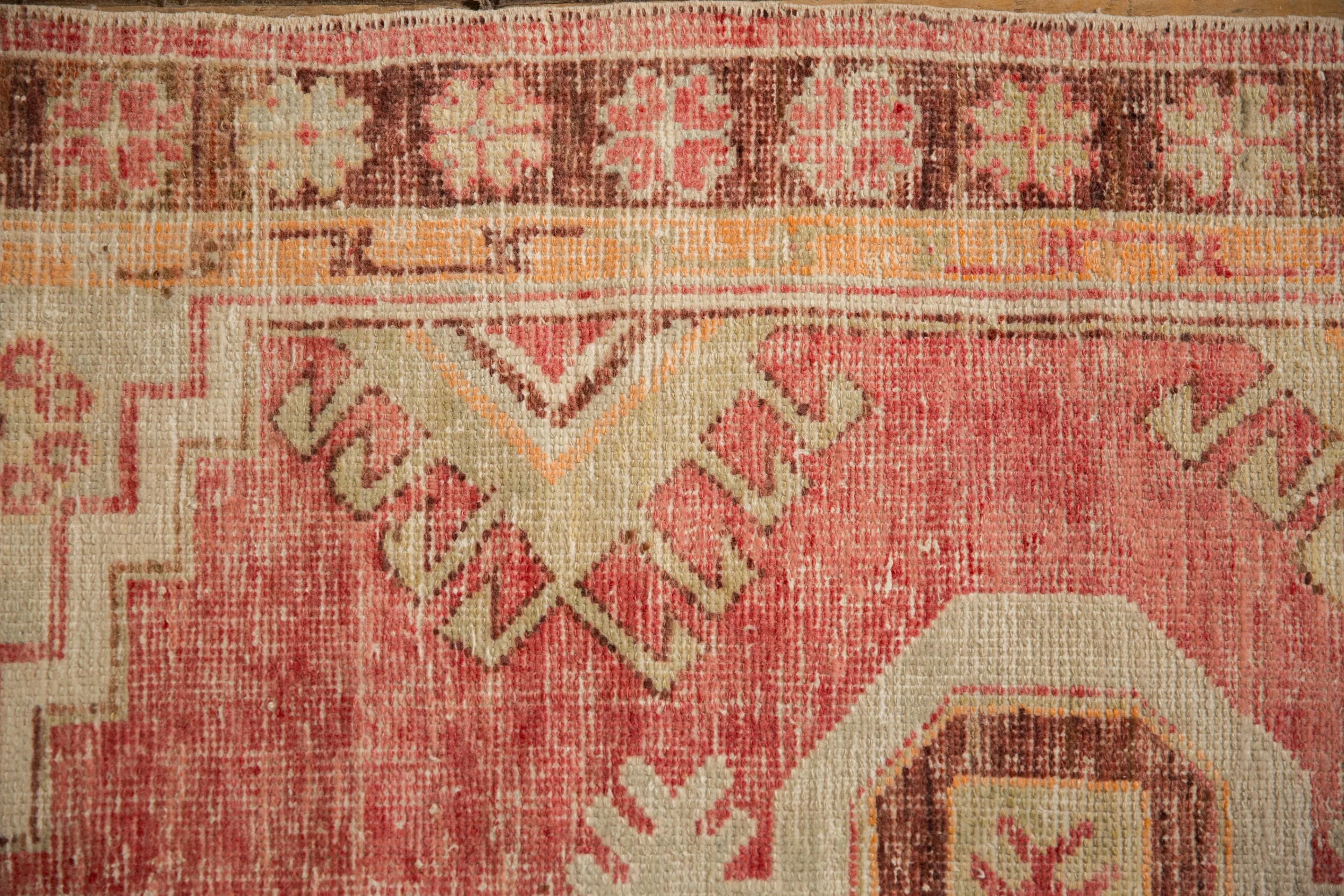 2.5x4.5 Vintage Distressed Oushak Rug - Image 3