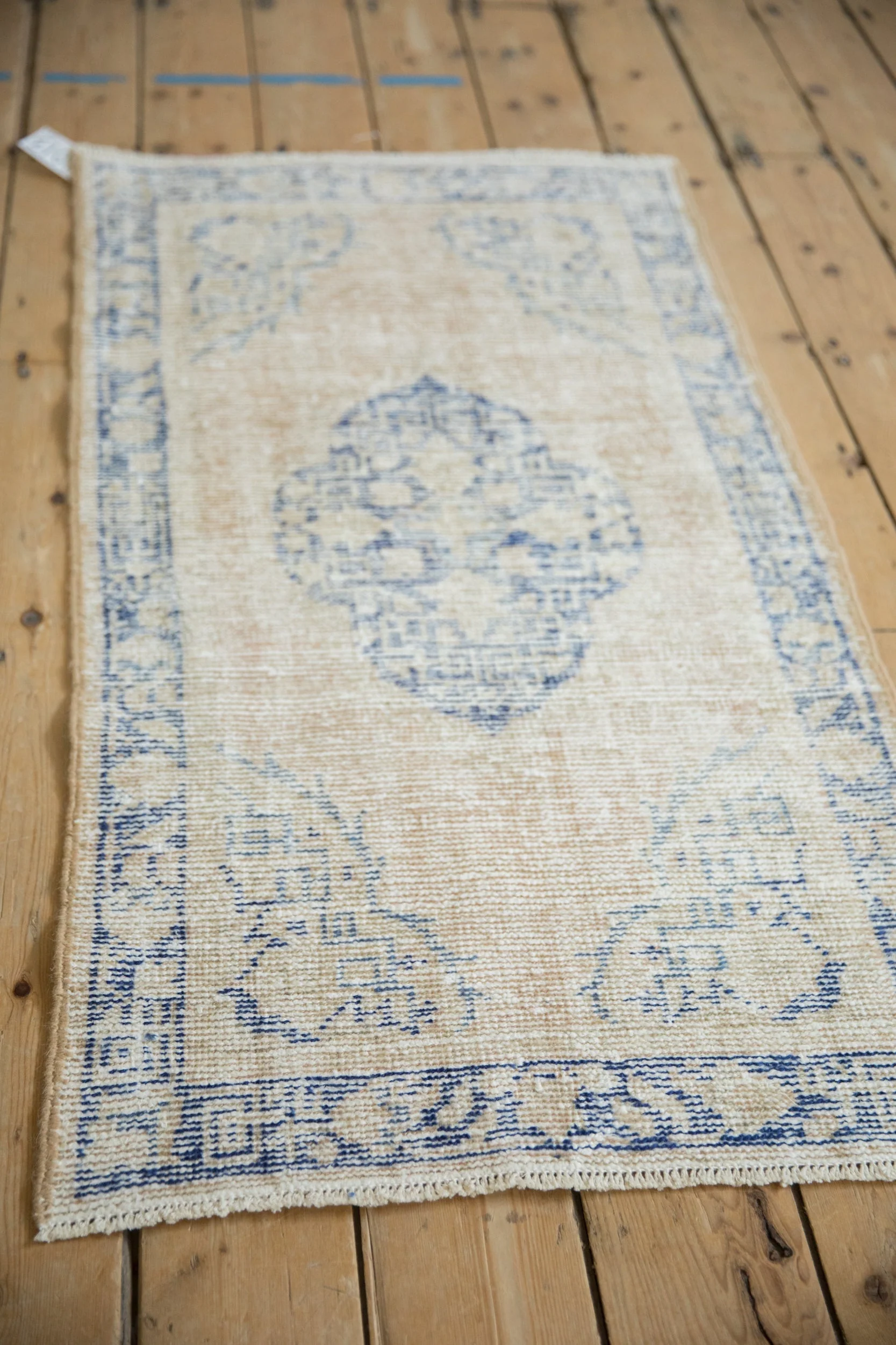 2.5x4.5 Vintage Distressed Oushak Rug - Image 3