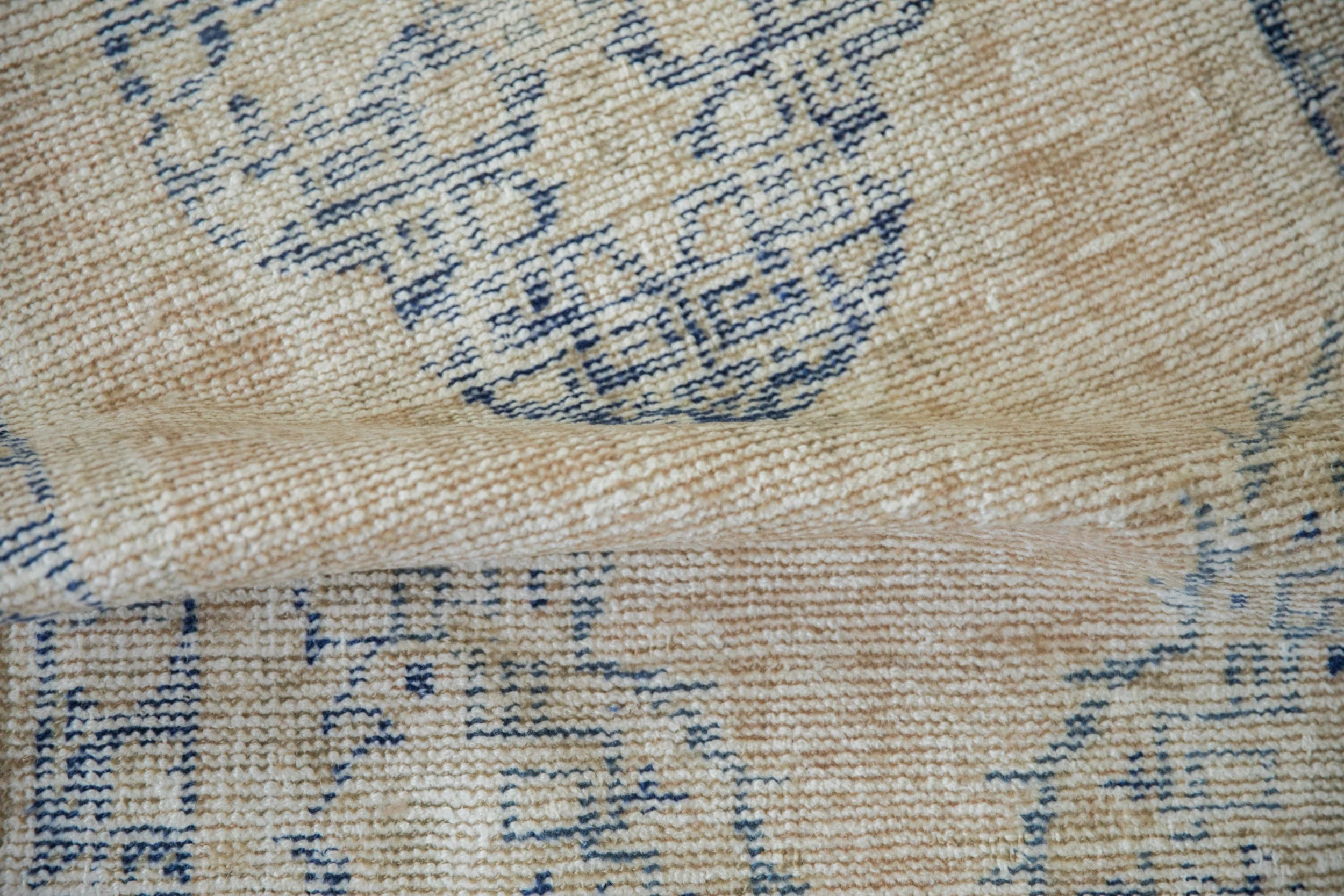 2.5x4.5 Vintage Distressed Oushak Rug - Image 7