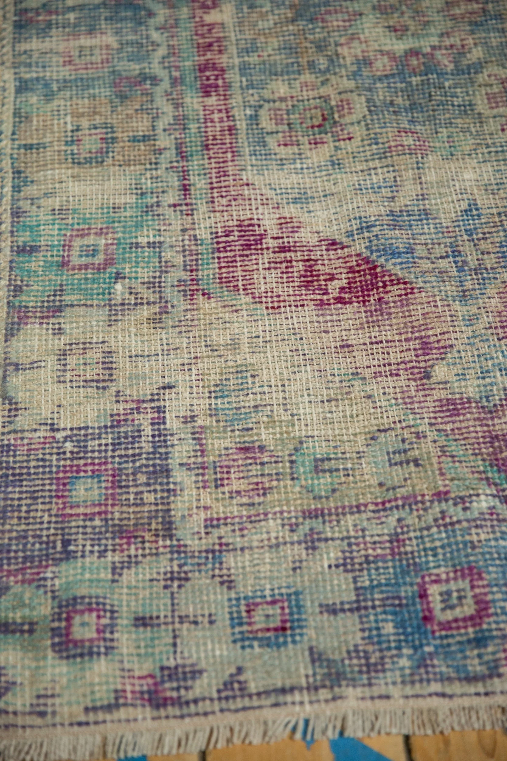 2.5x4.5 Vintage Distressed Oushak Rug - Image 5