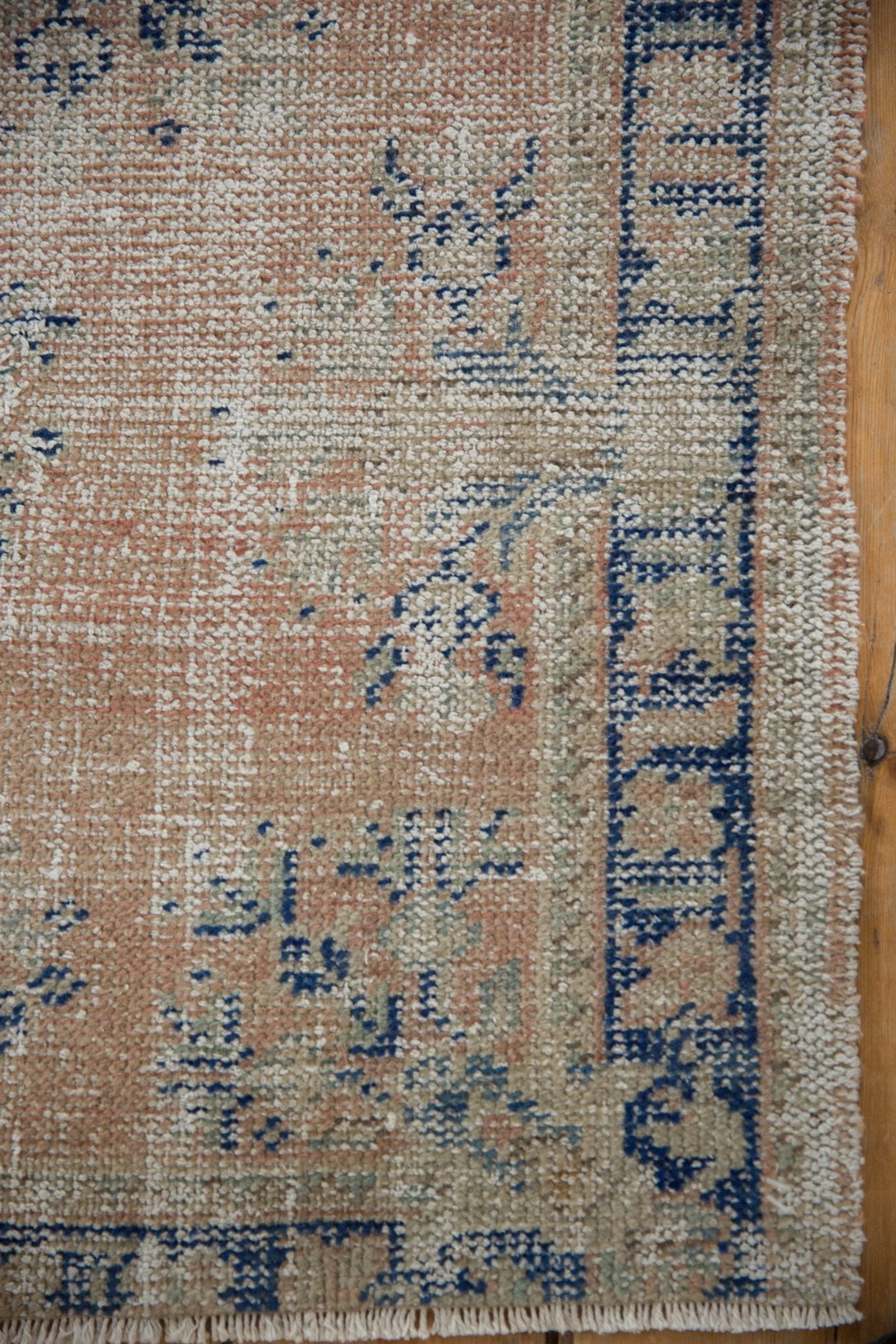 2.5x4.5 Vintage Distressed Oushak Rug - Image 3