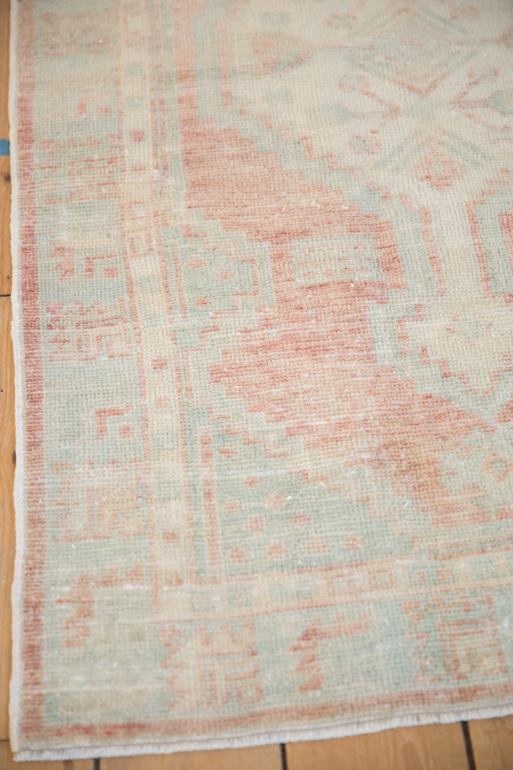 2.5x4.5 Vintage Distressed Oushak Rug - Image 5