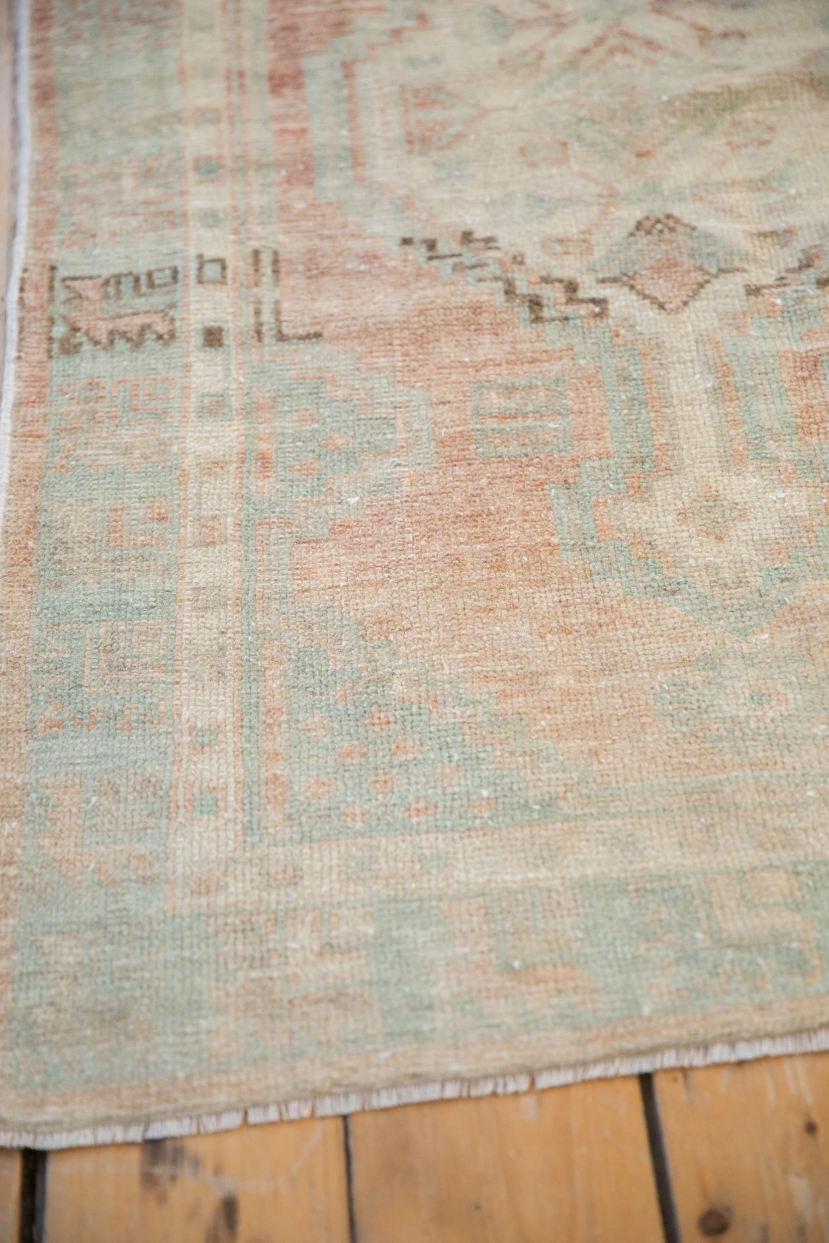 2.5x4.5 Vintage Distressed Oushak Rug - Image 7