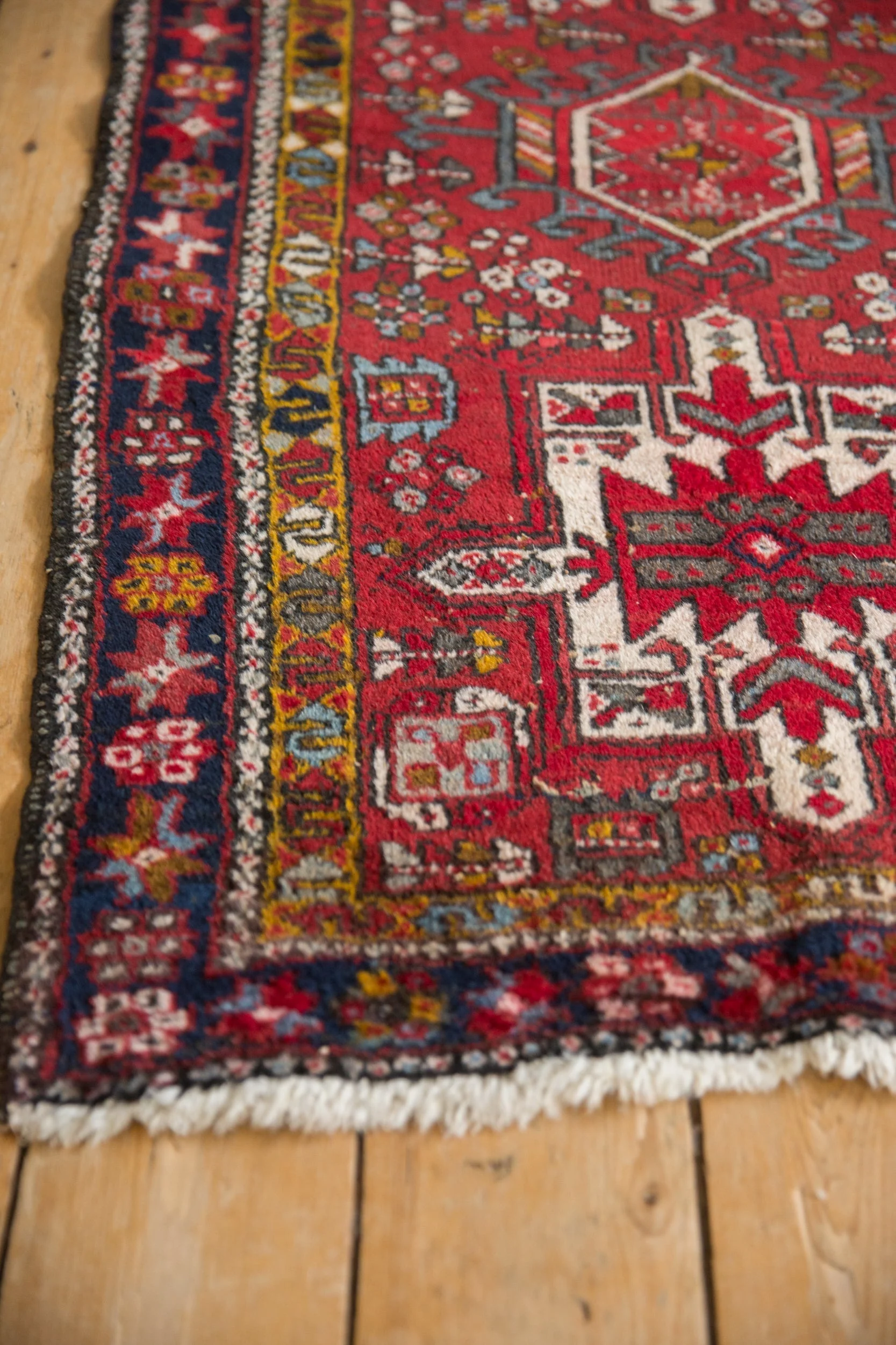 2.5x4.5 Vintage Fine Karaja Rug - Image 5