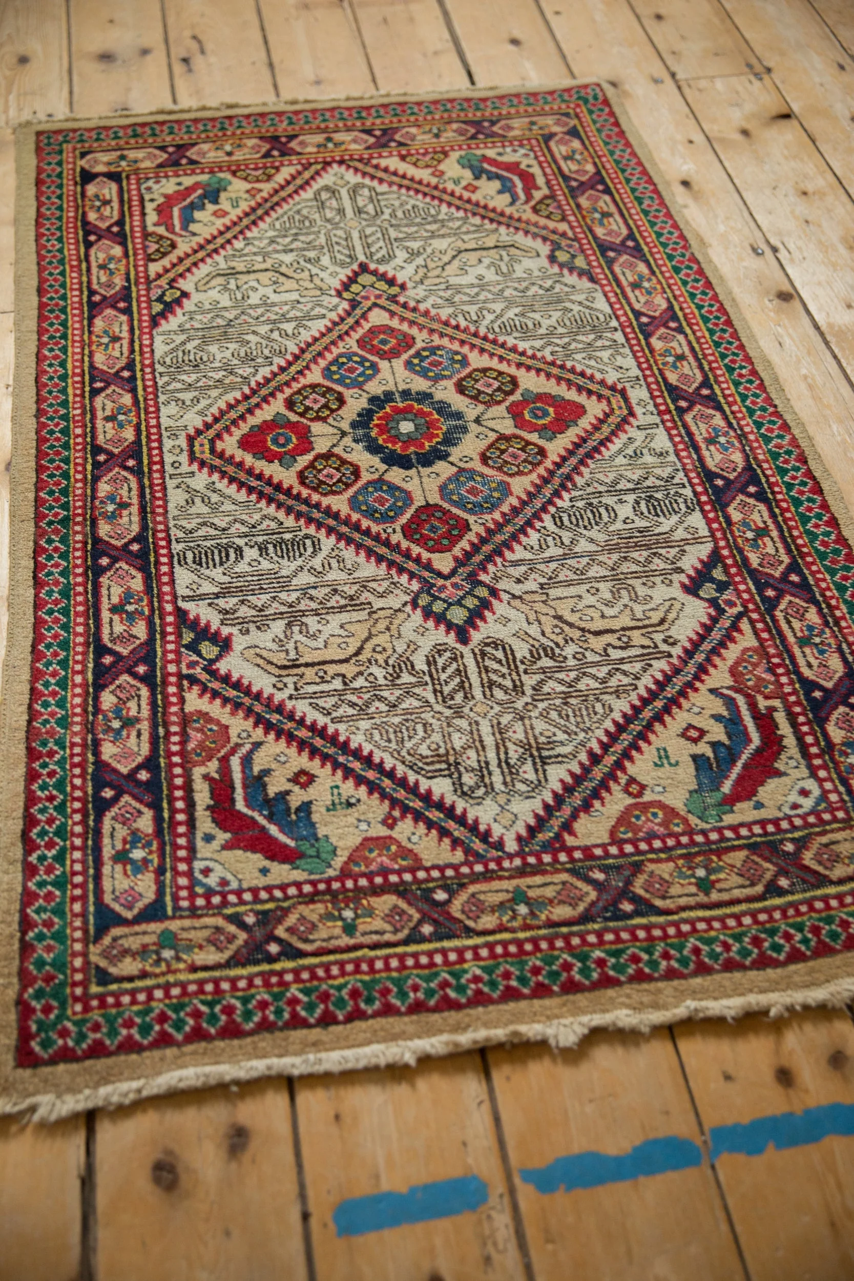 2.5x4.5 Vintage Serab Rug - Image 5