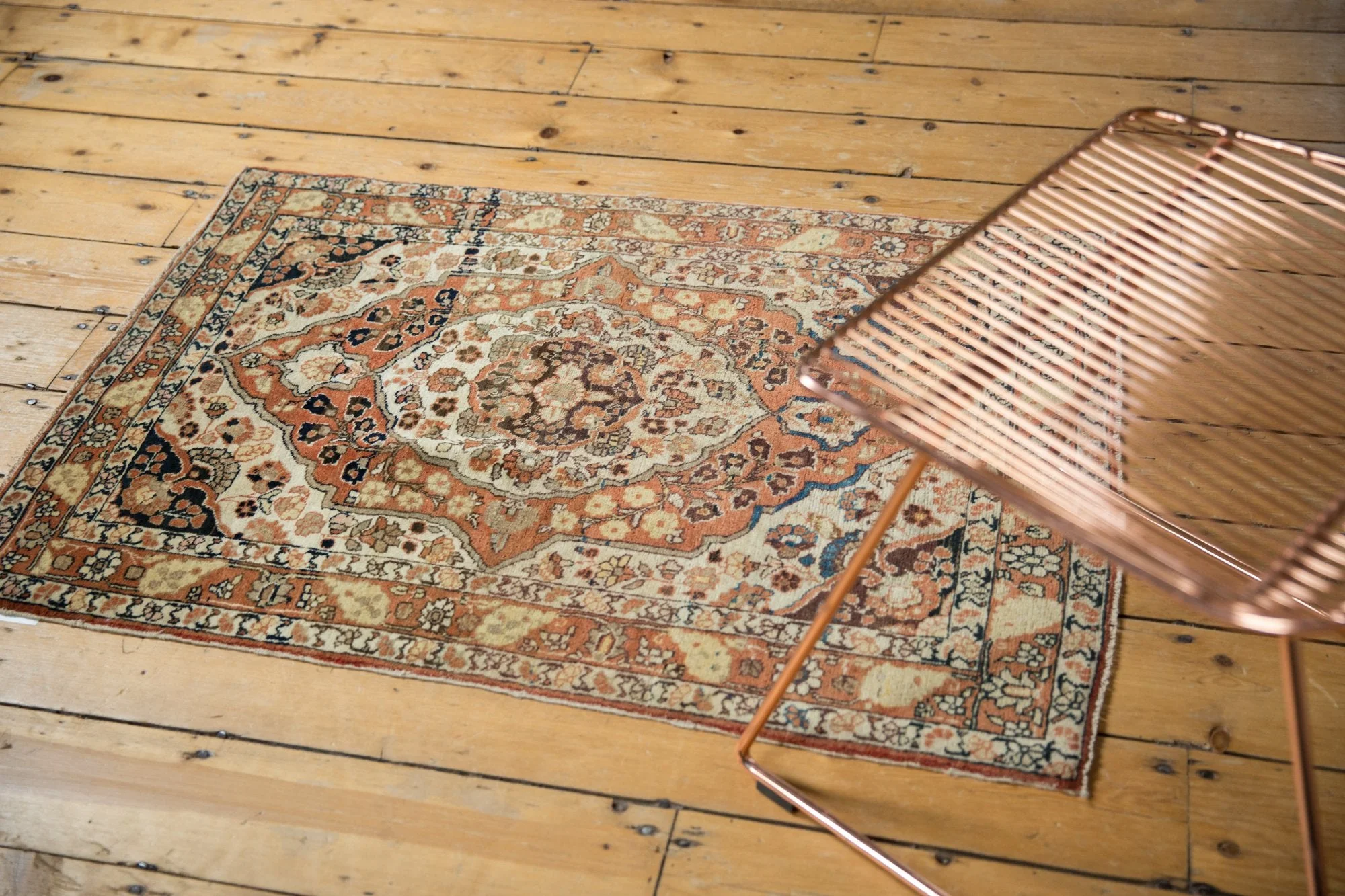2.5x4 Antique Haji Jalili Tabriz Rug - Image 3