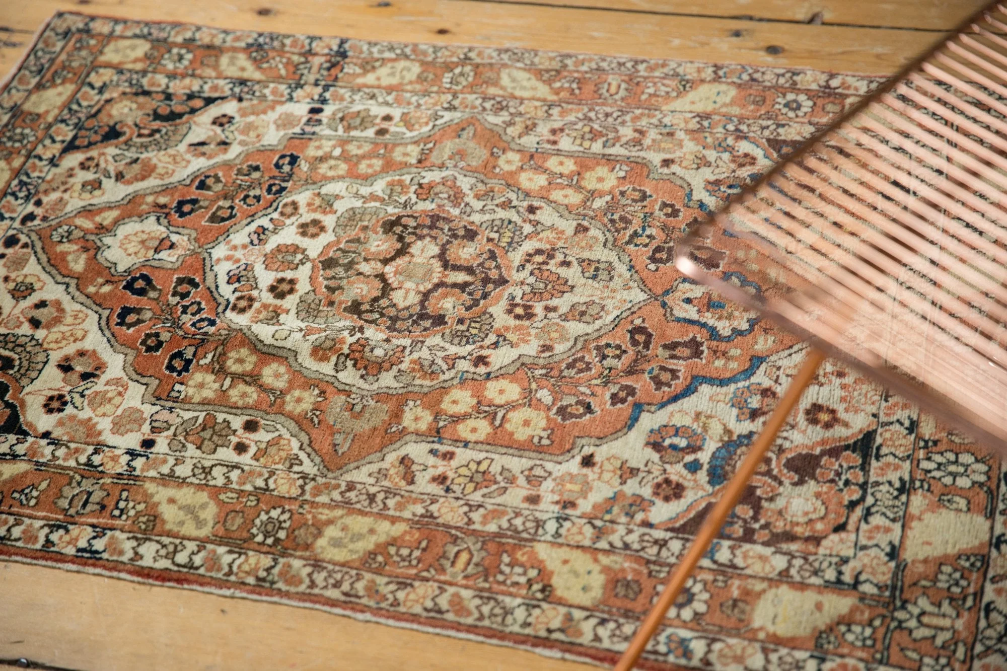 2.5x4 Antique Haji Jalili Tabriz Rug - Image 4