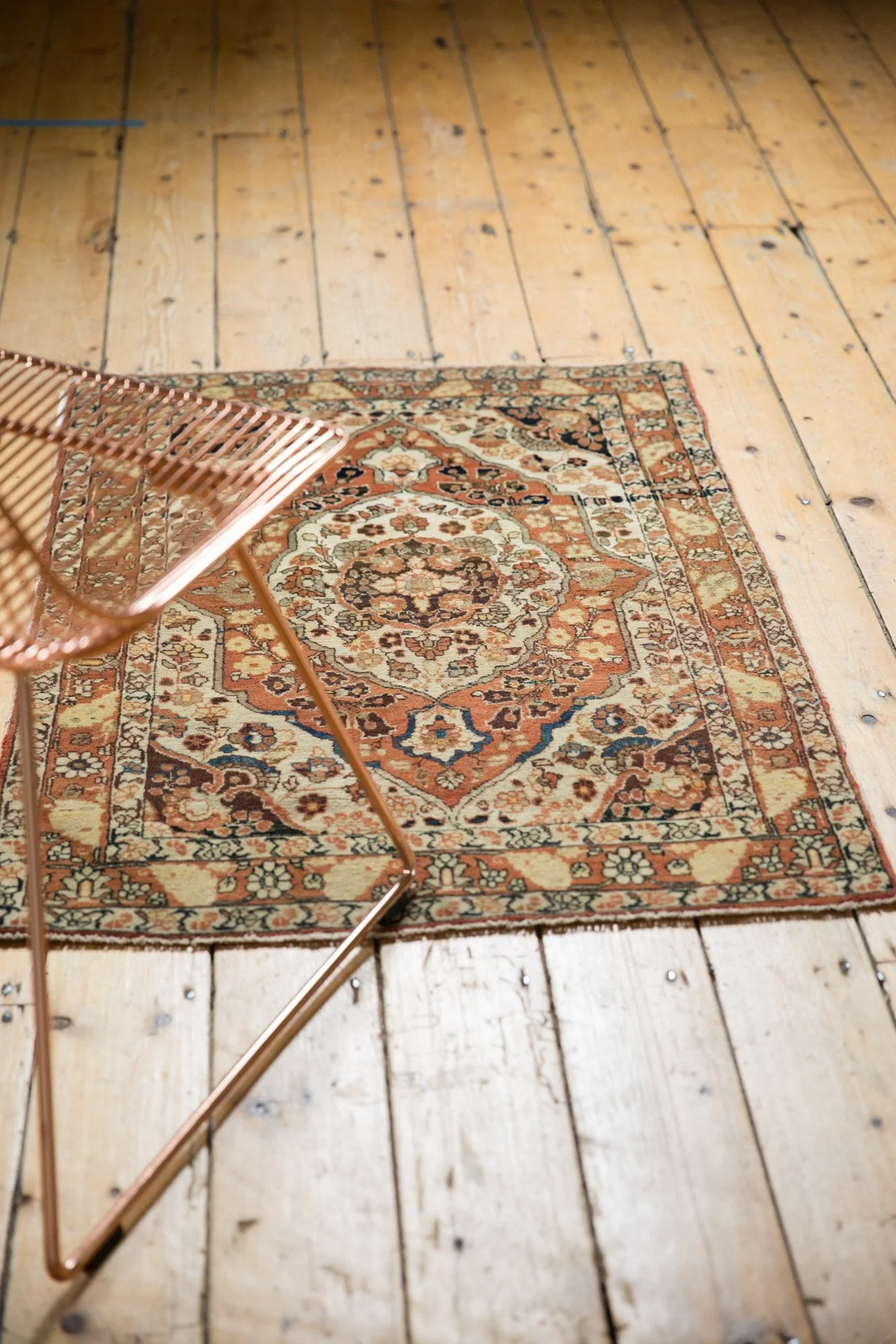 2.5x4 Antique Haji Jalili Tabriz Rug - Image 5
