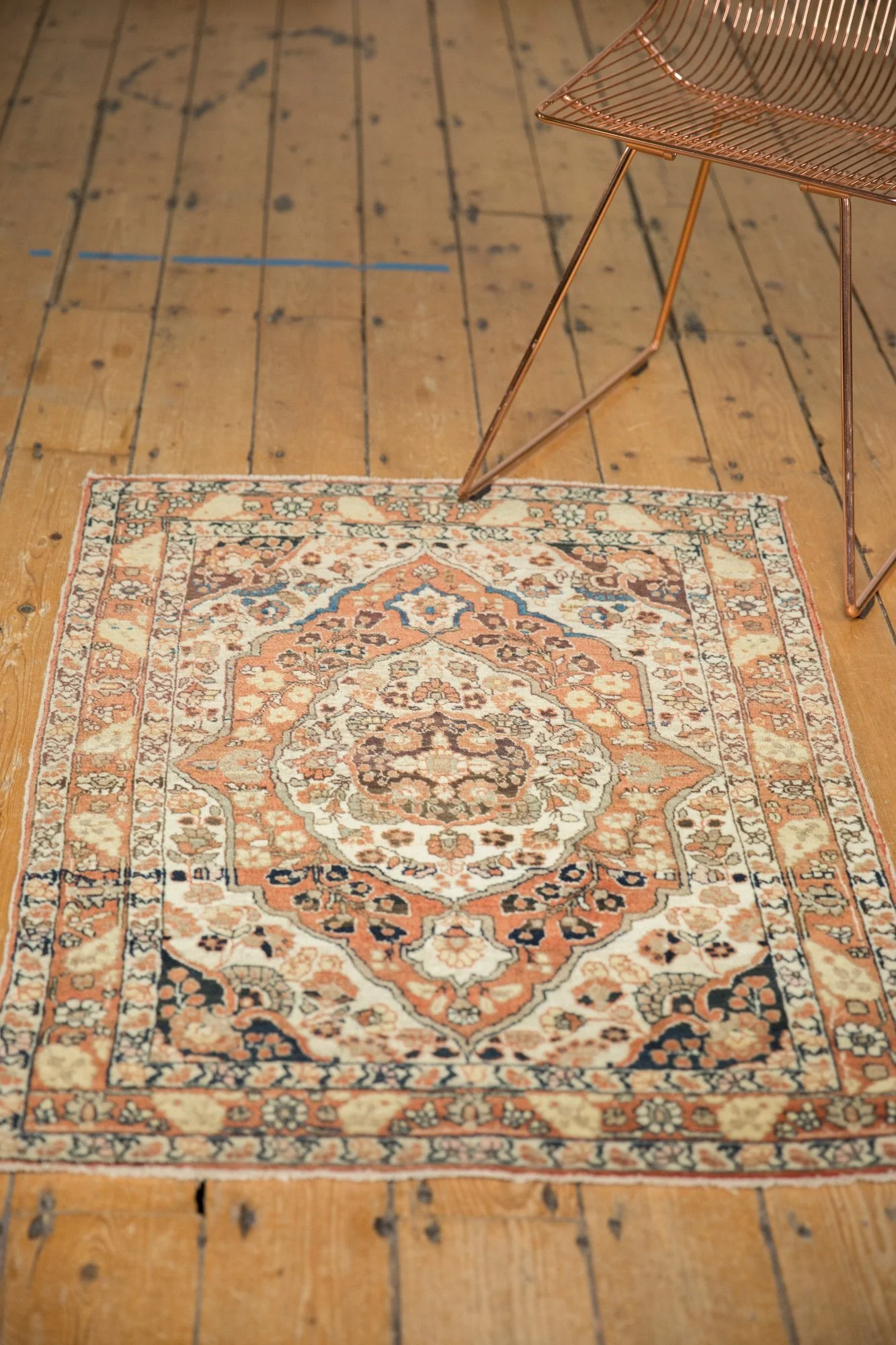 2.5x4 Antique Haji Jalili Tabriz Rug - Image 7